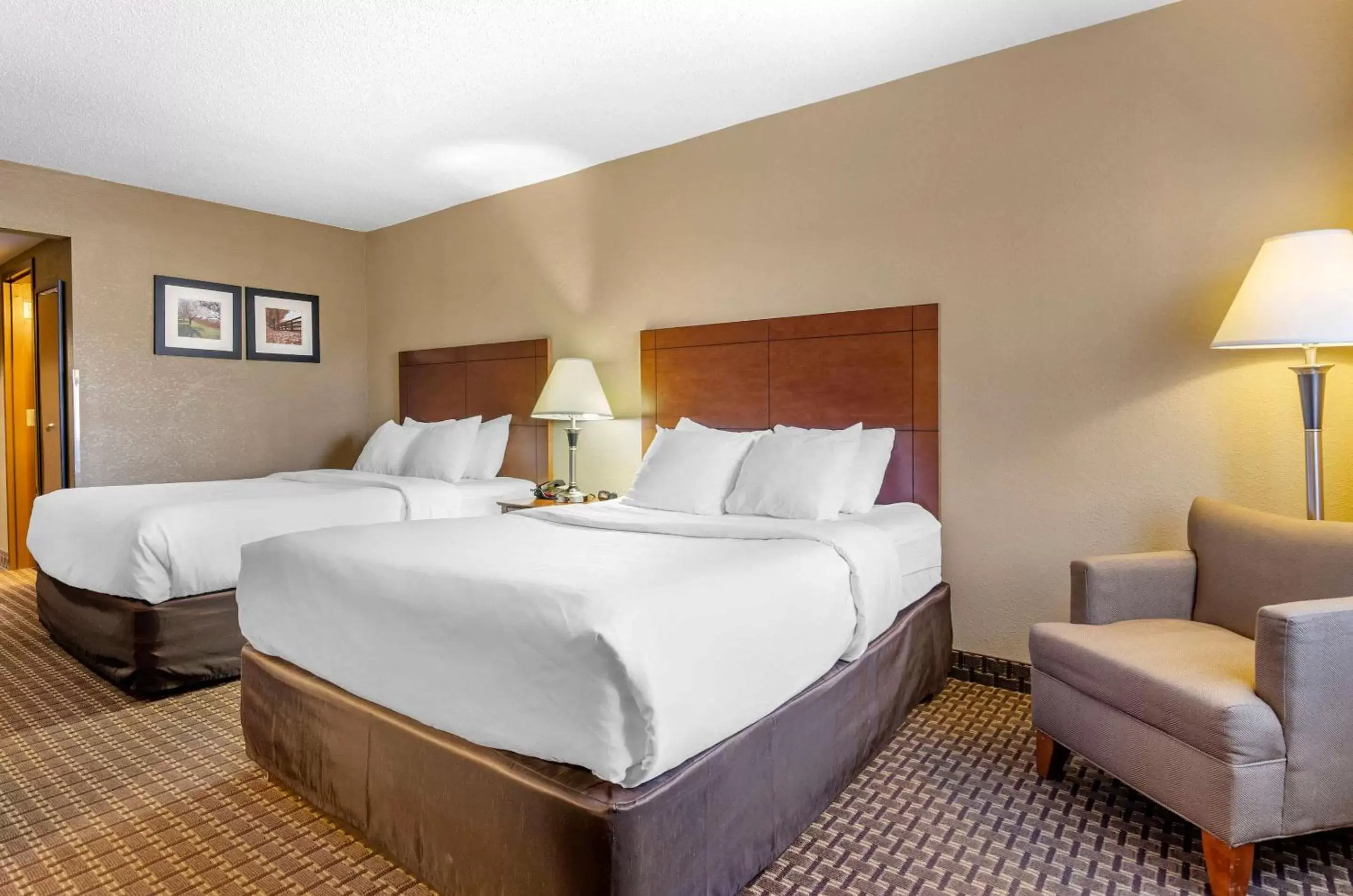 Photo of the whole room, Bed in Comfort Inn & Suites Raphine - Lexington near I-81 and I-64