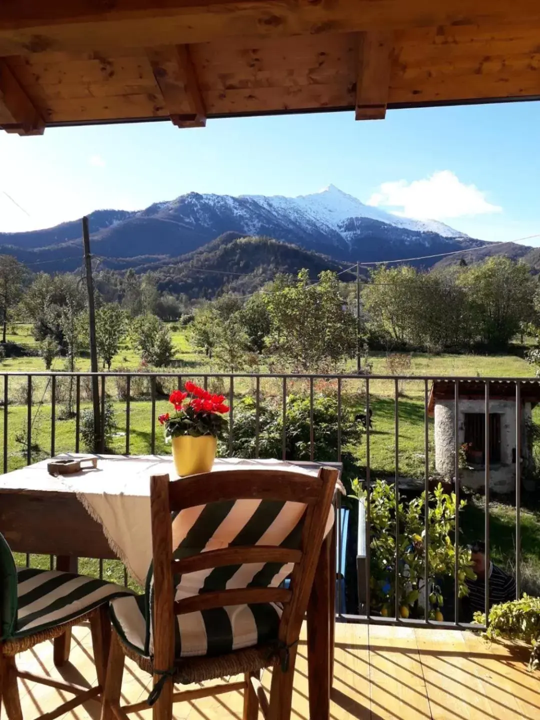 Balcony/Terrace in Bed and Breakfast Ca D'Pandin