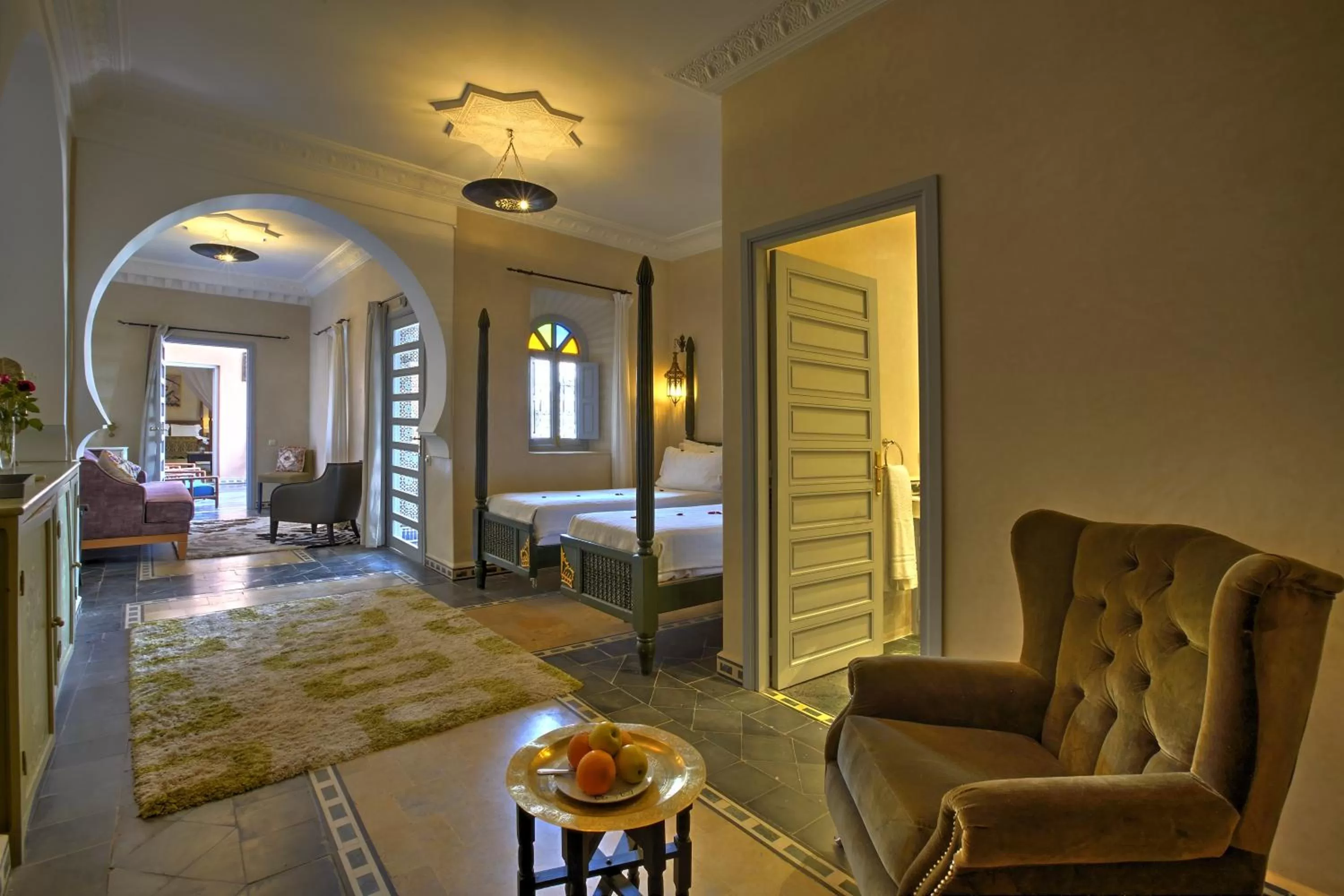 Bed in Ksar Anika Boutique Hotel & Spa