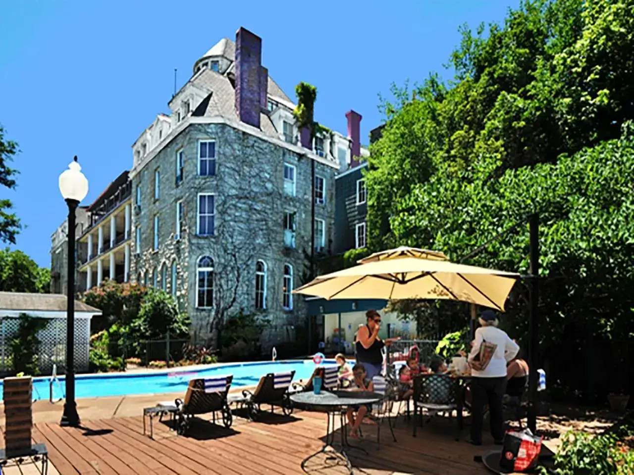 Activities, Swimming Pool in 1886 Crescent Hotel and Spa