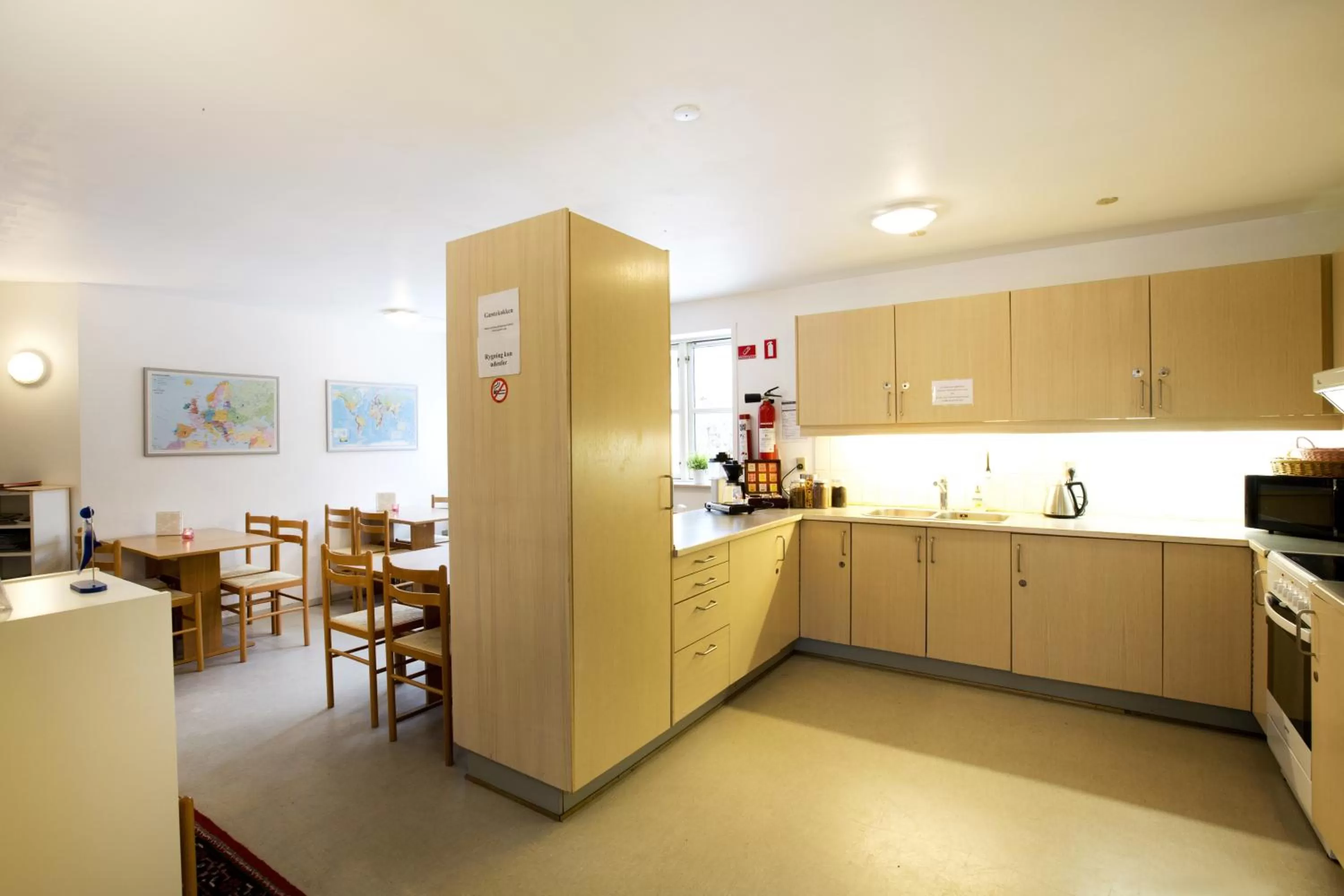 Kitchen or kitchenette in Motel Stege