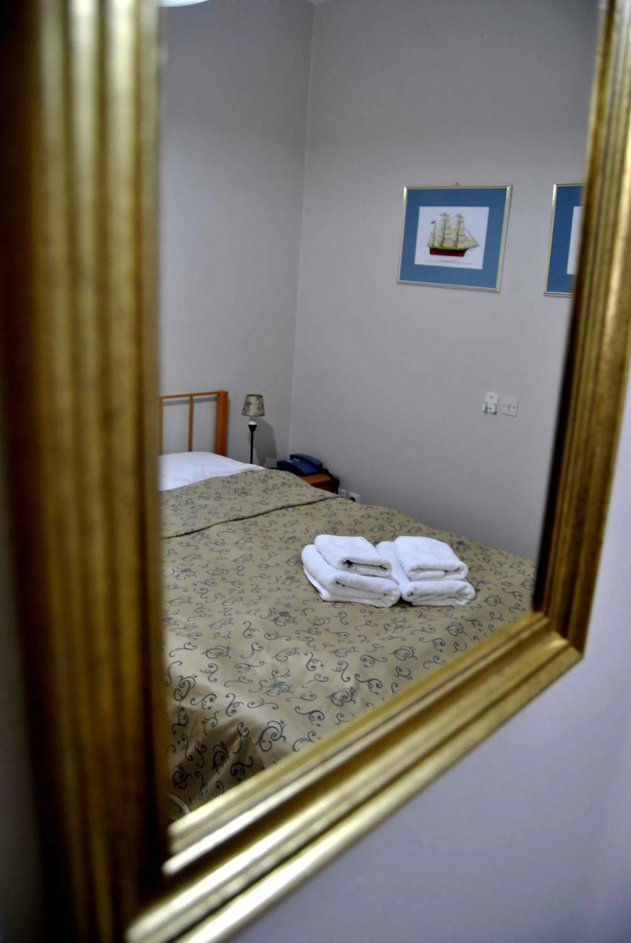 Bed in Filoxenia Studios