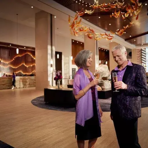 Lobby or reception in Harrah's Cherokee Casino Resort