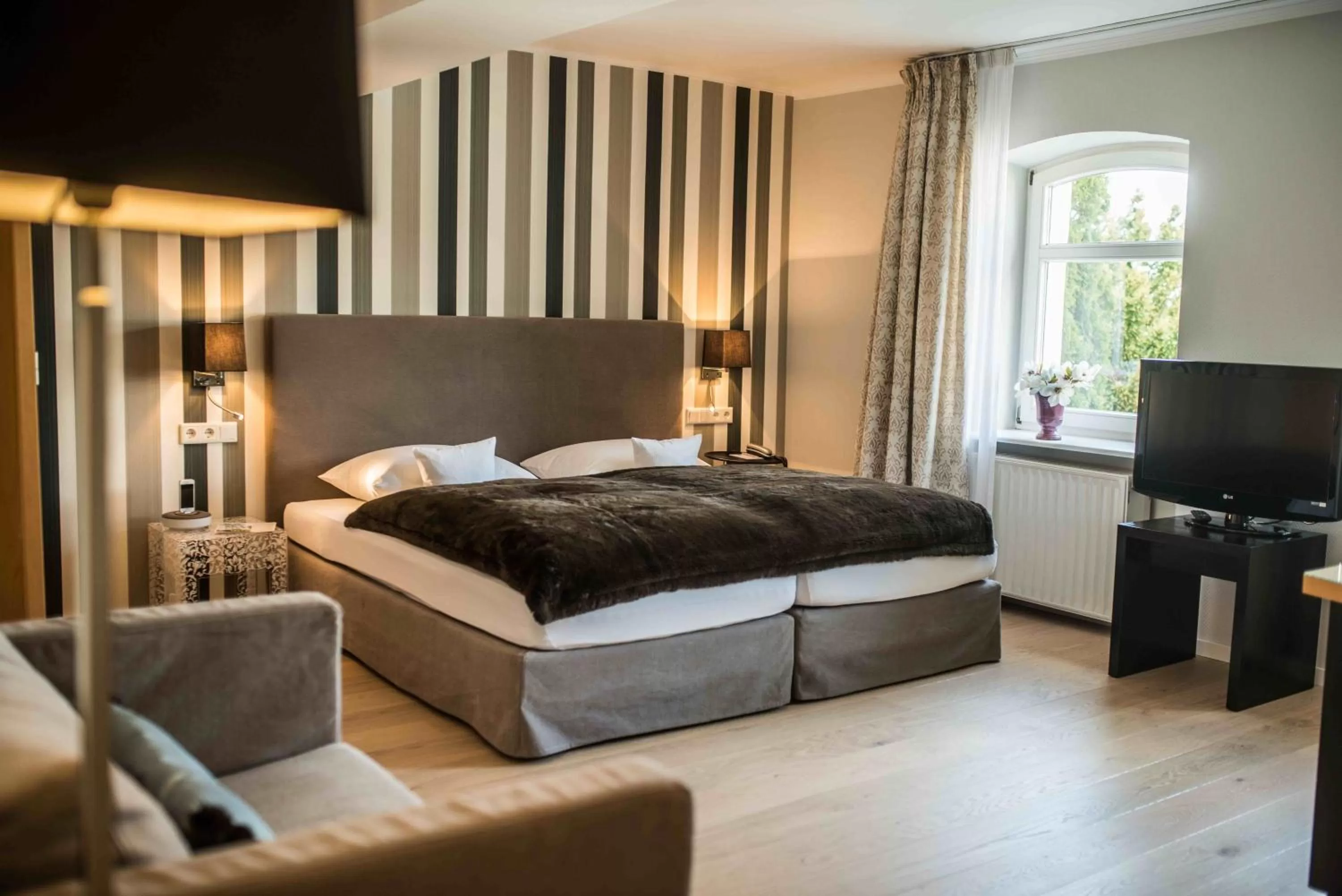 Bed in Boutique-Hotel Villa Anna