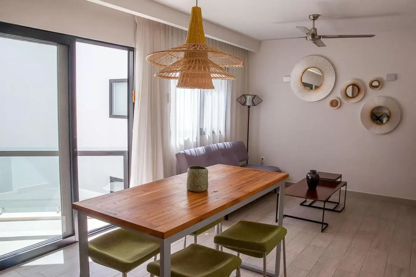 Dining Area in Opal Suites Apartments