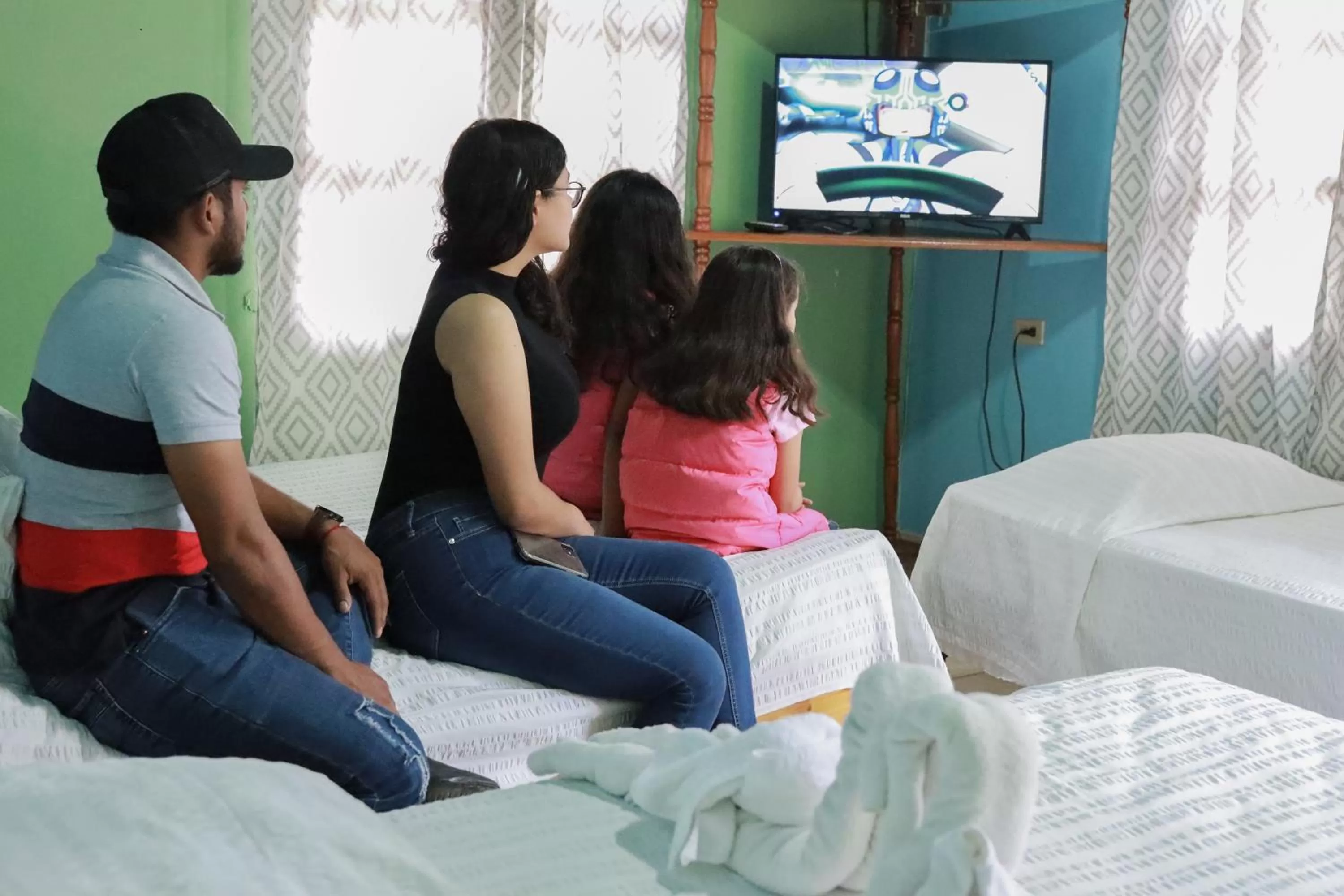 People, Bed in Hotel Rosalila