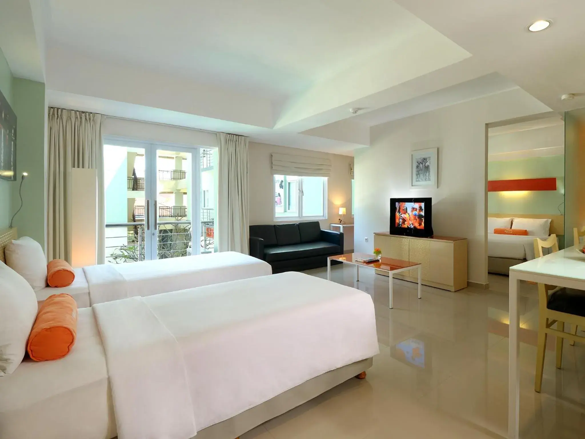 Bedroom in HOTEL and RESIDENCES Riverview Kuta - Bali (Associated HARRIS)