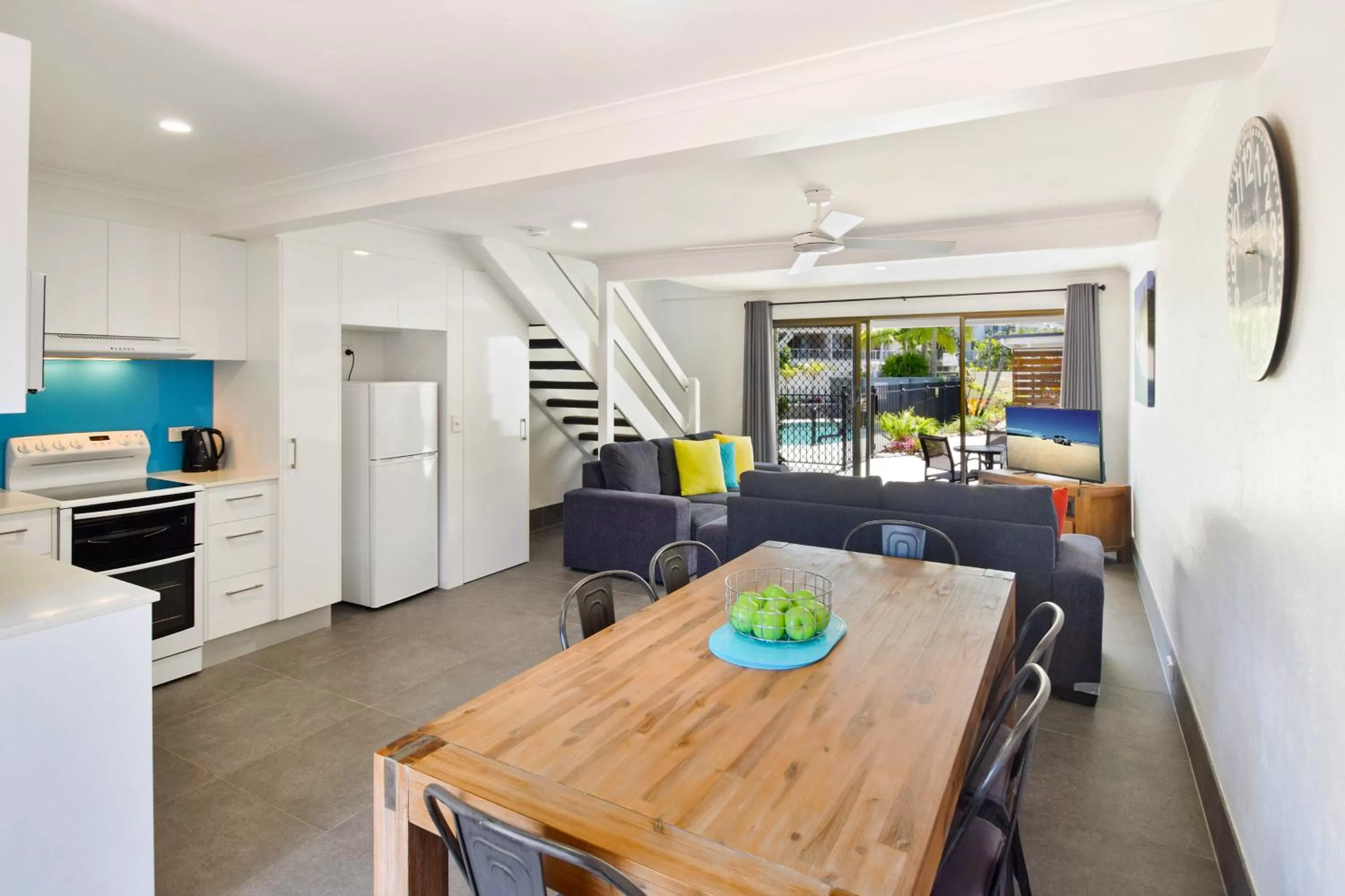 Dining area in Noosa Place Resort