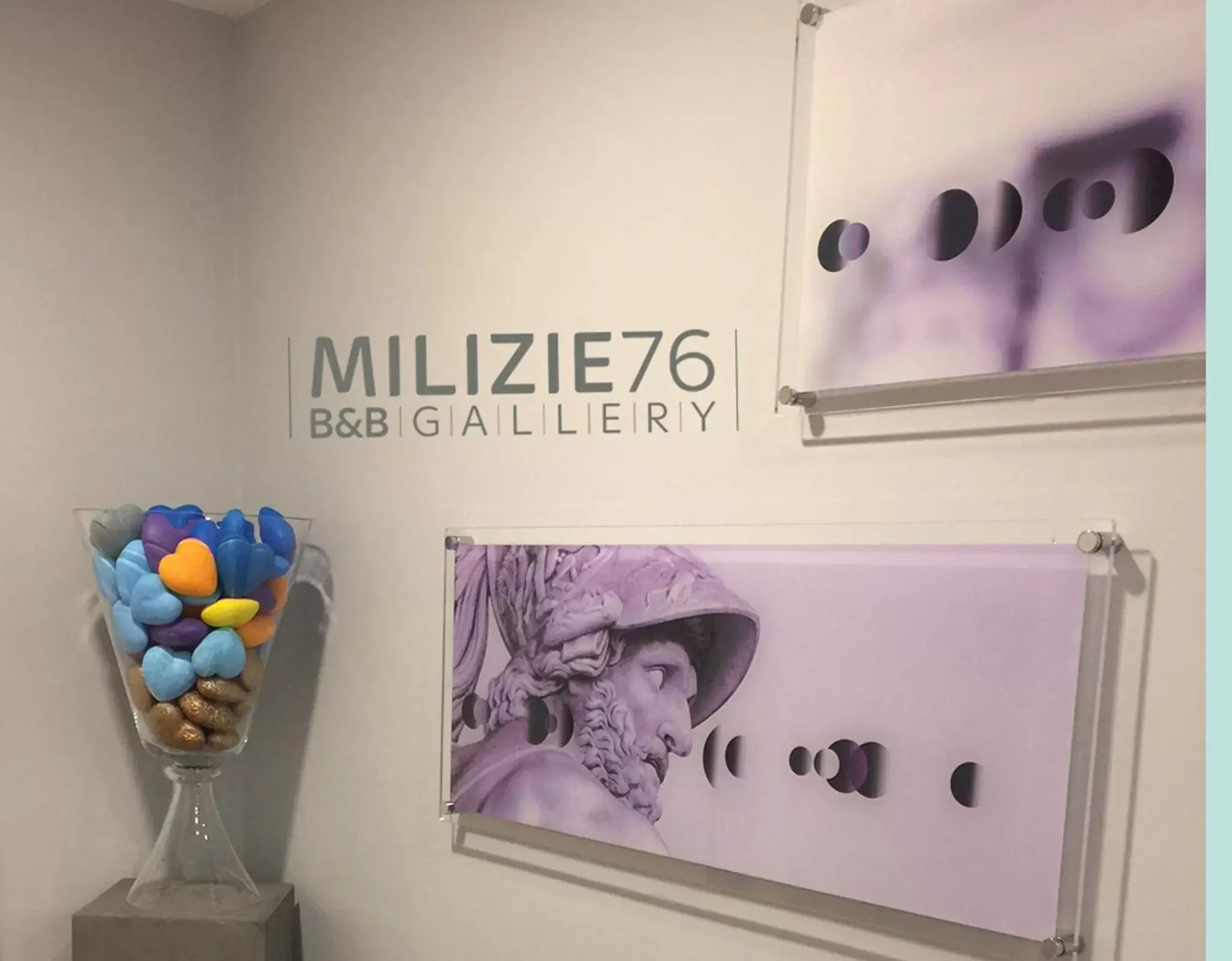 Lobby or reception in Milizie 76 Gallery