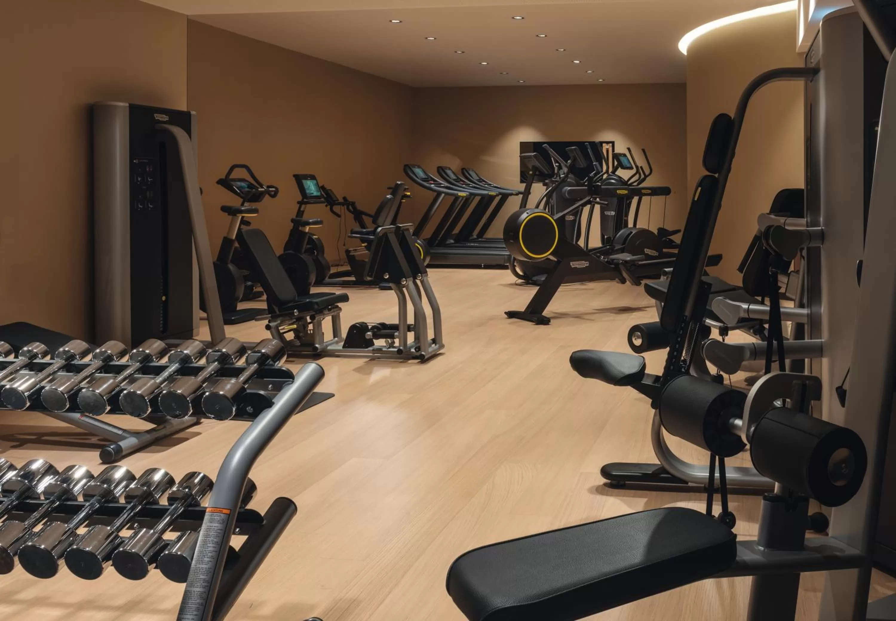 Fitness centre/facilities in Mövenpick Hotel Basel