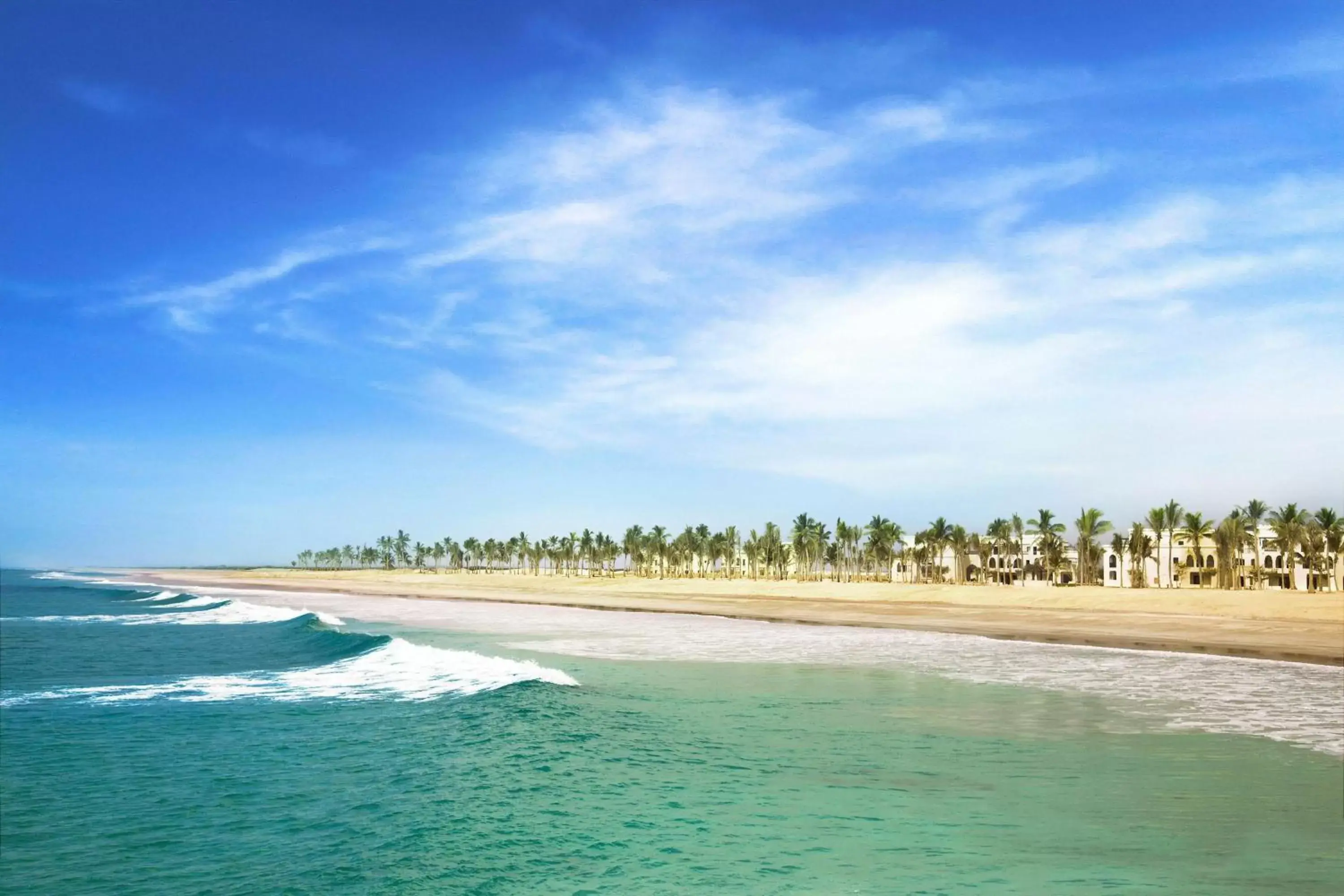 Beach in Salalah Rotana Resort
