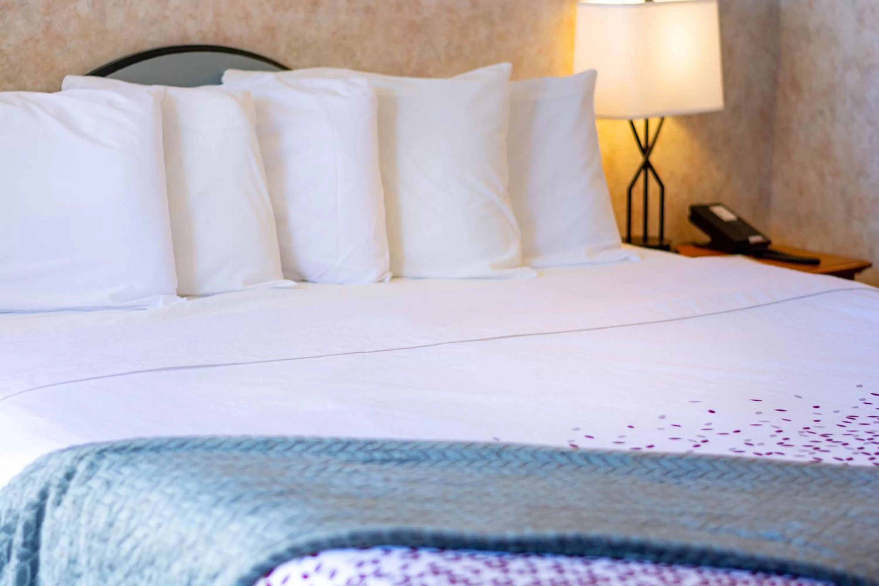 Bed in Swiss Alps Inn