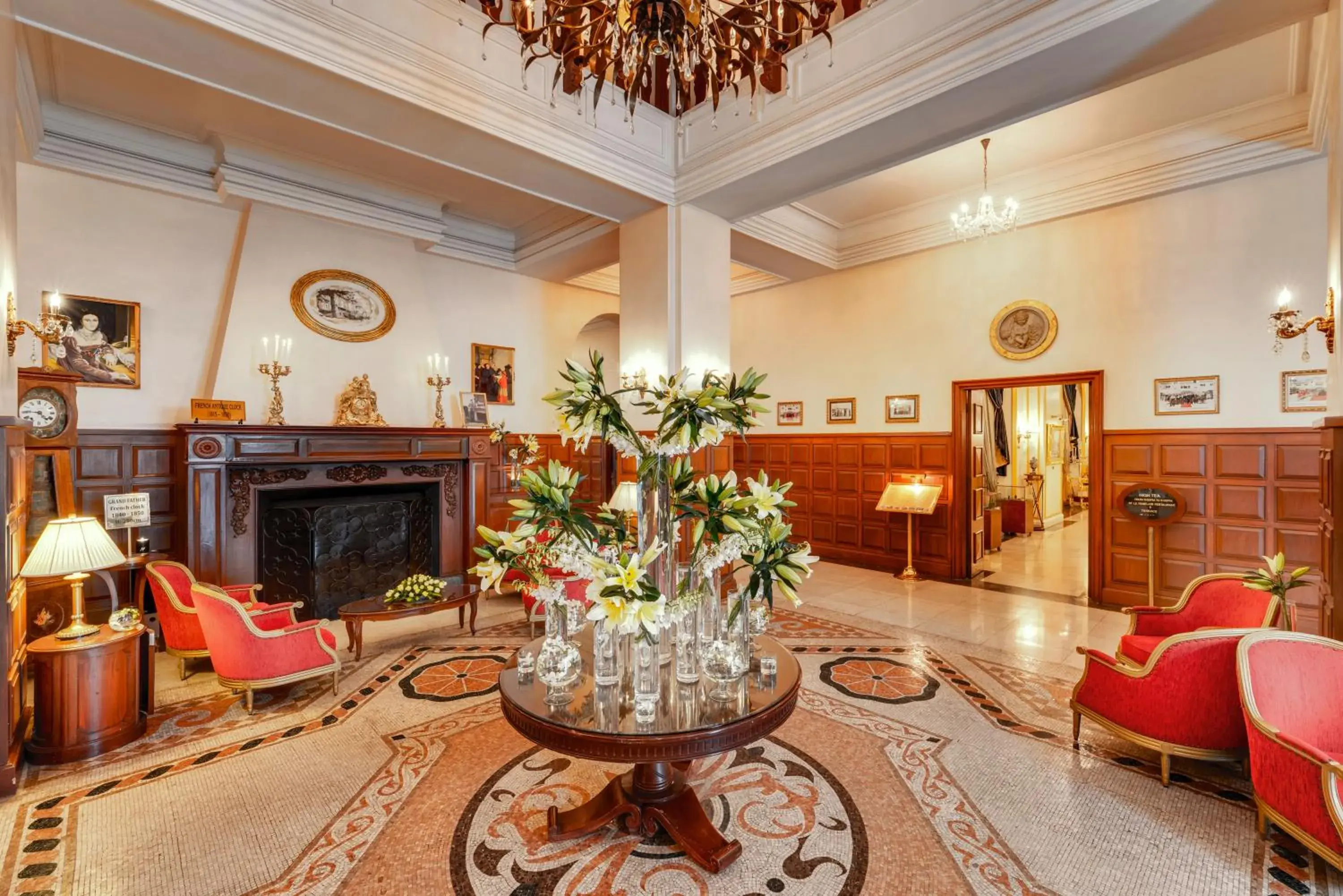 Lobby/Reception in Dalat Palace Heritage Hotel