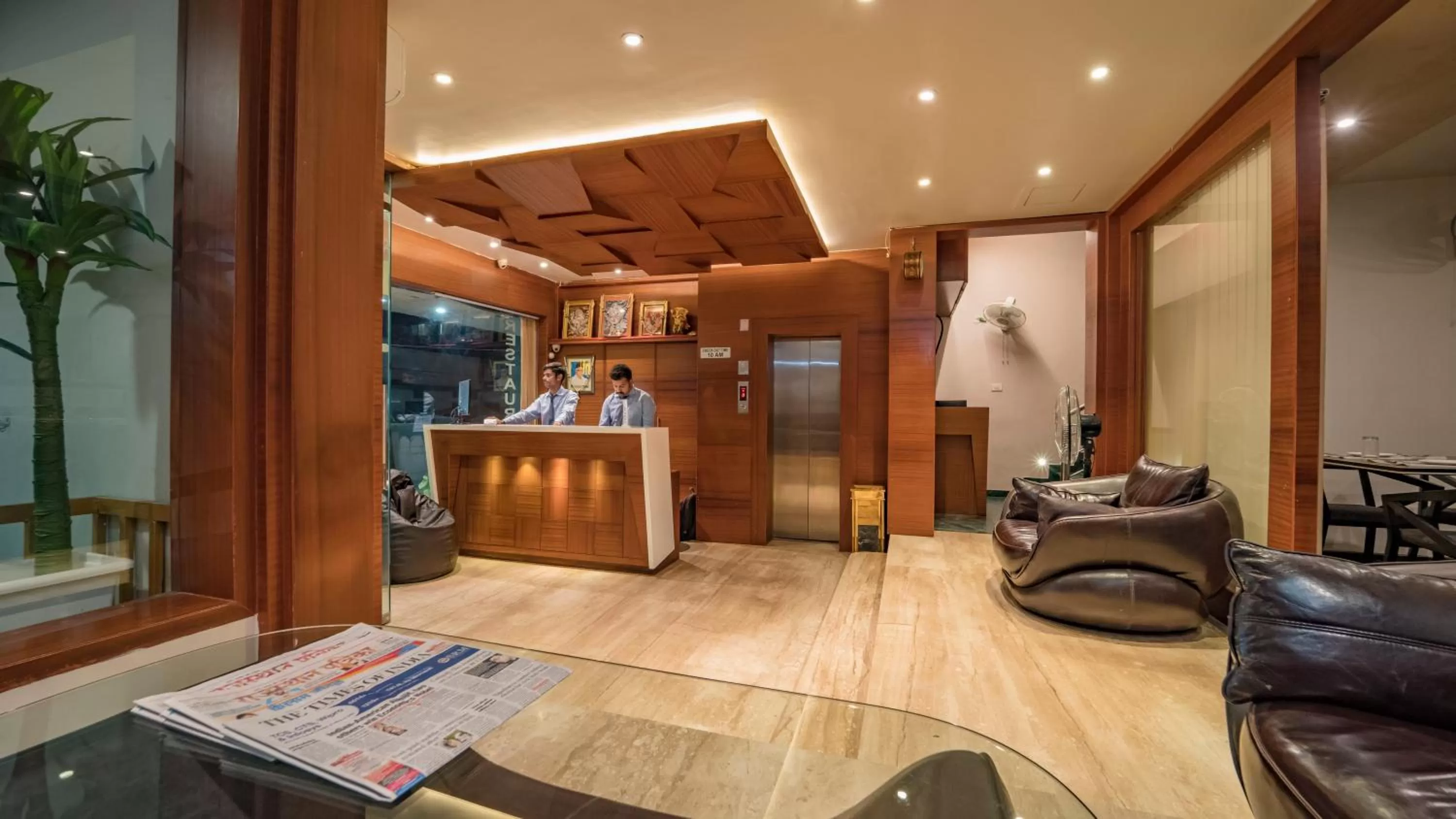 Staff in Uddhav Vilas A Family Hotel