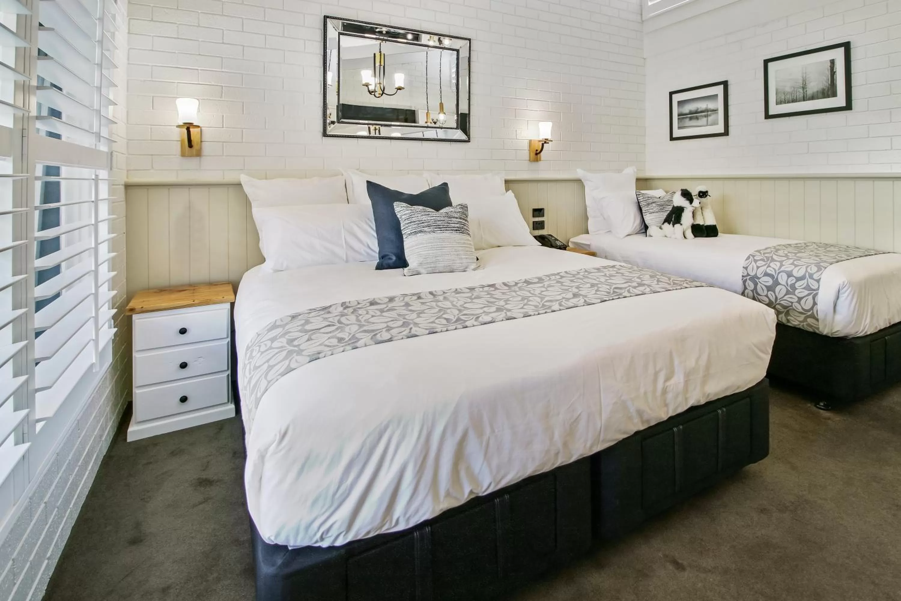 Bed in Alzburg Resort