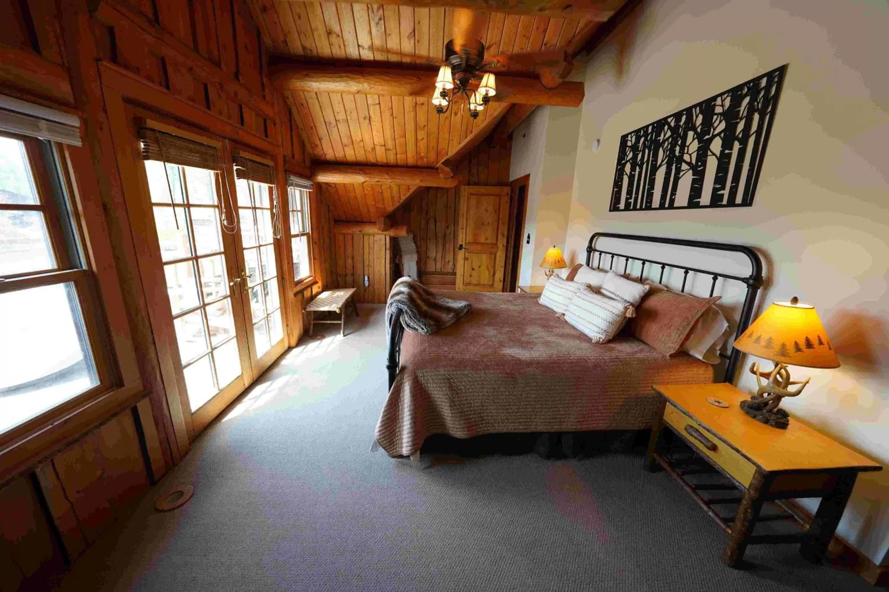 Bed in Ampersand Bay Resort