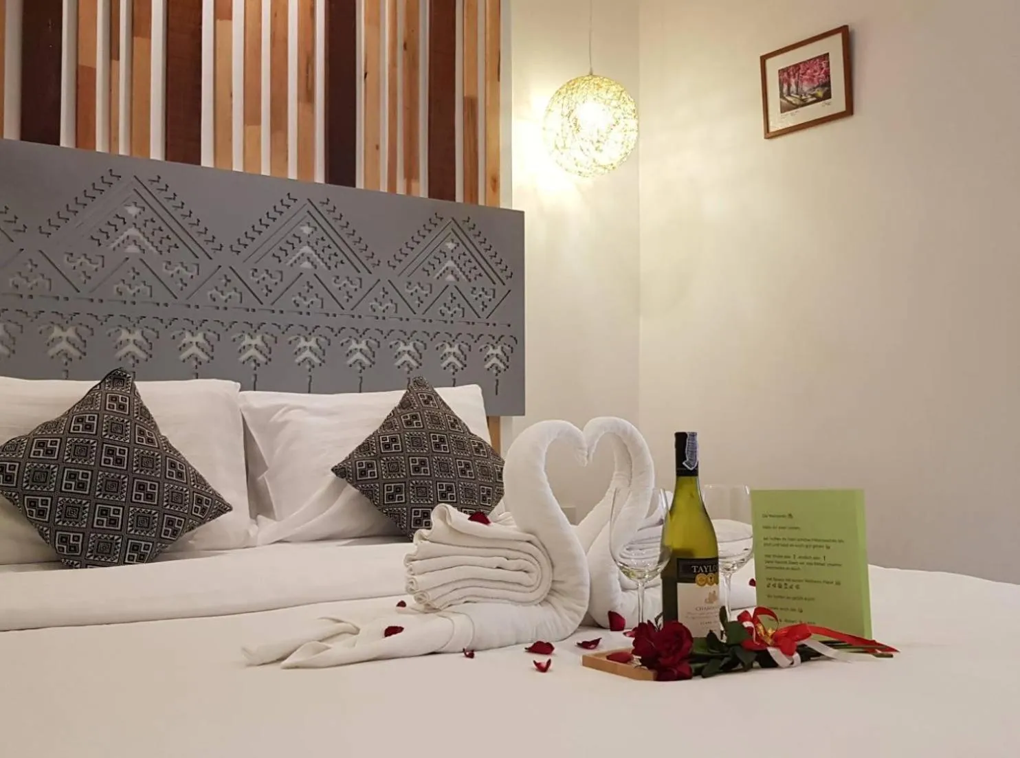 Bed in My Chiangmai Boutique Lodge