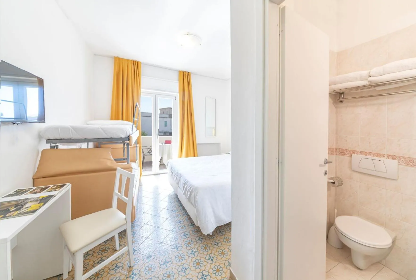 Bedroom, Bed in Le Canne Family Resort & Spa