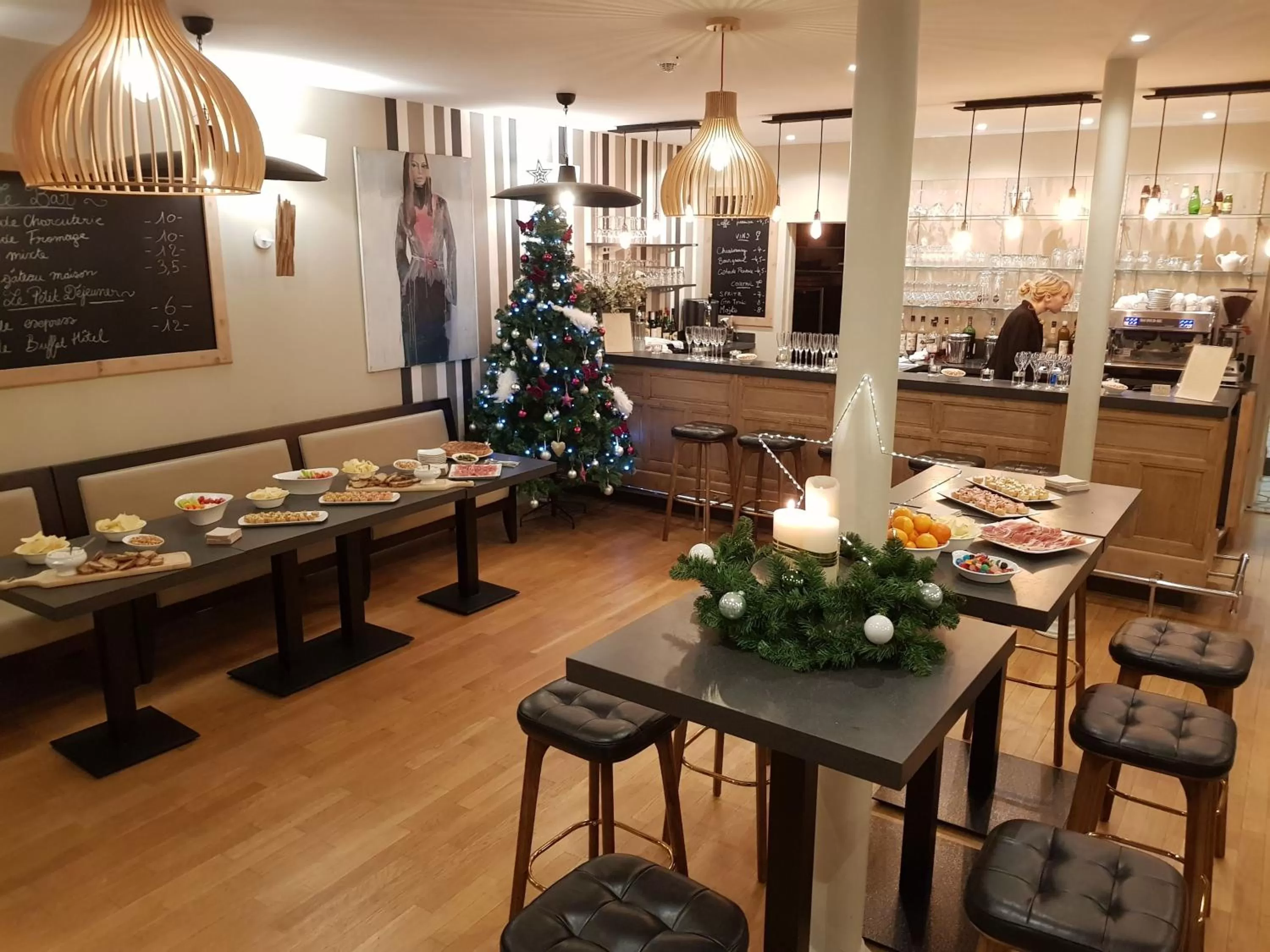 Lounge or bar, Restaurant/Places to Eat in Les Cabines