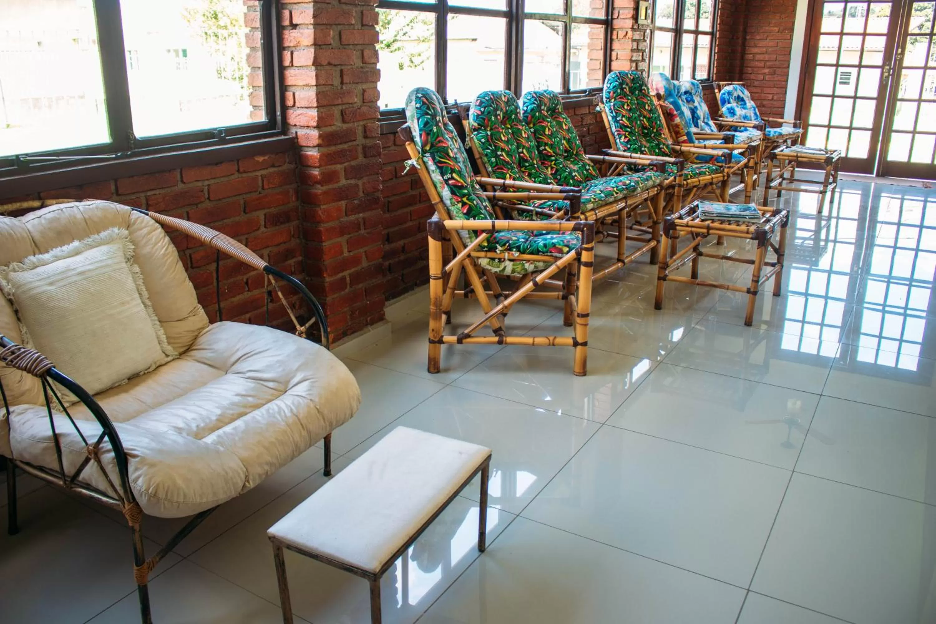 Seating Area in Pousada Campo Alegre