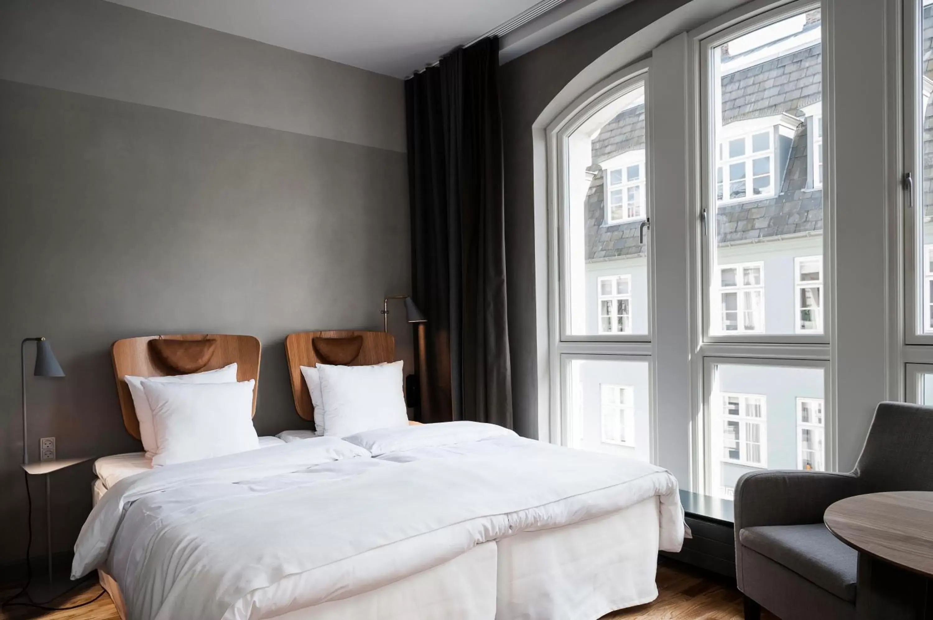 Bed in Hotel SP34 by Brøchner Hotels