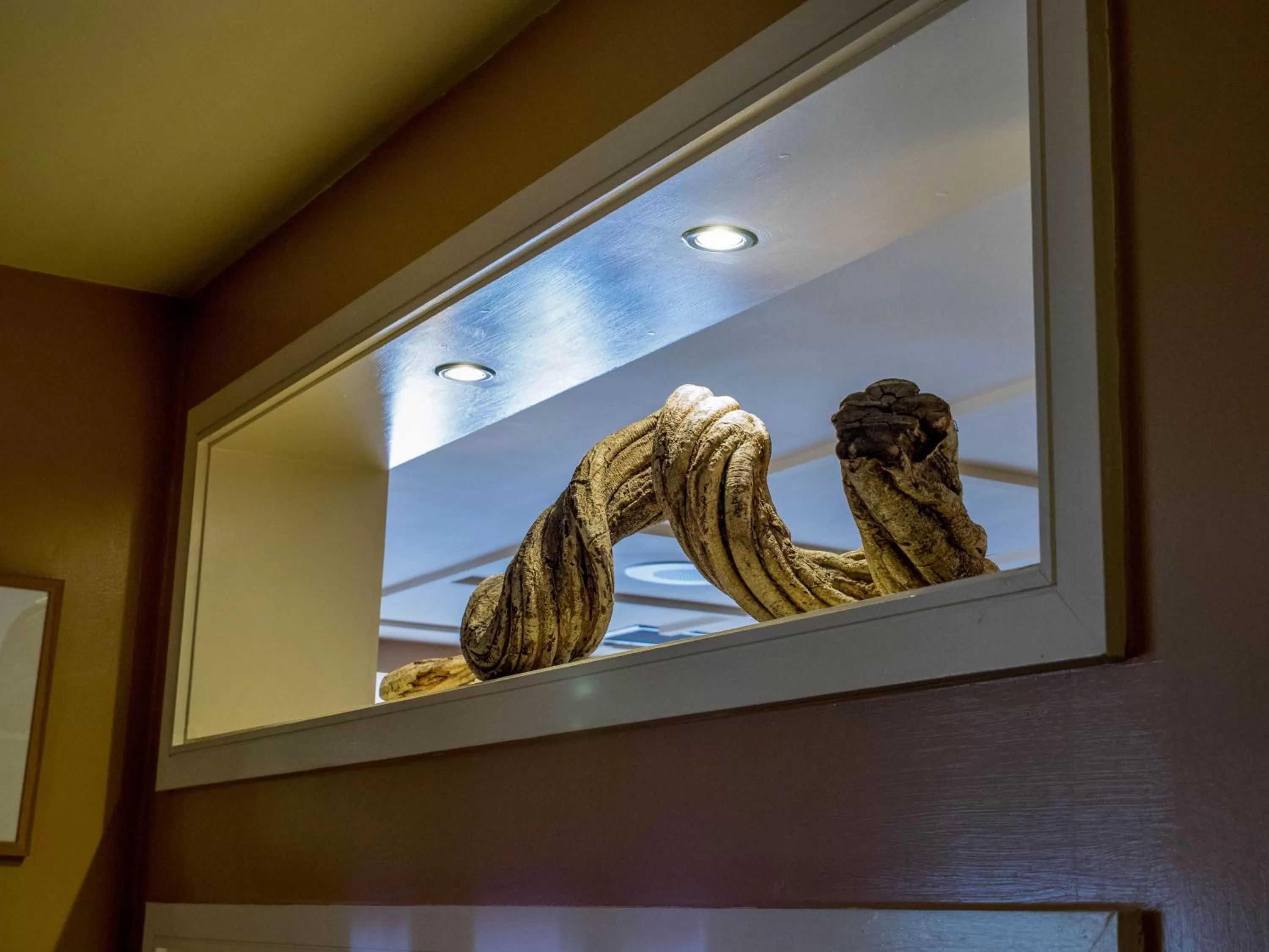 Decorative detail in The Big Blue Hotel - Blackpool Pleasure Beach