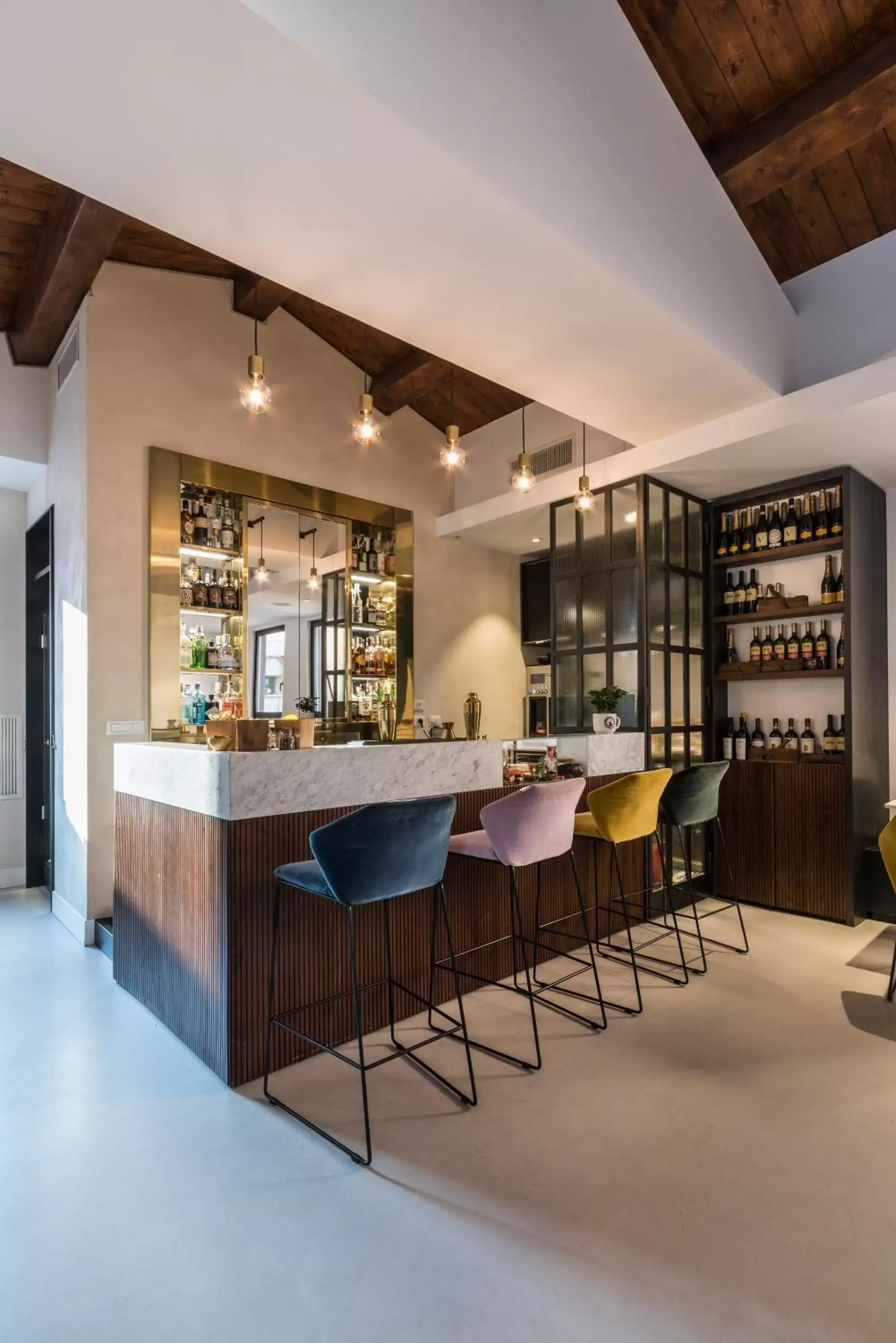 Lounge or bar, Lounge/Bar in Horti 14 Borgo Trastevere Hotel