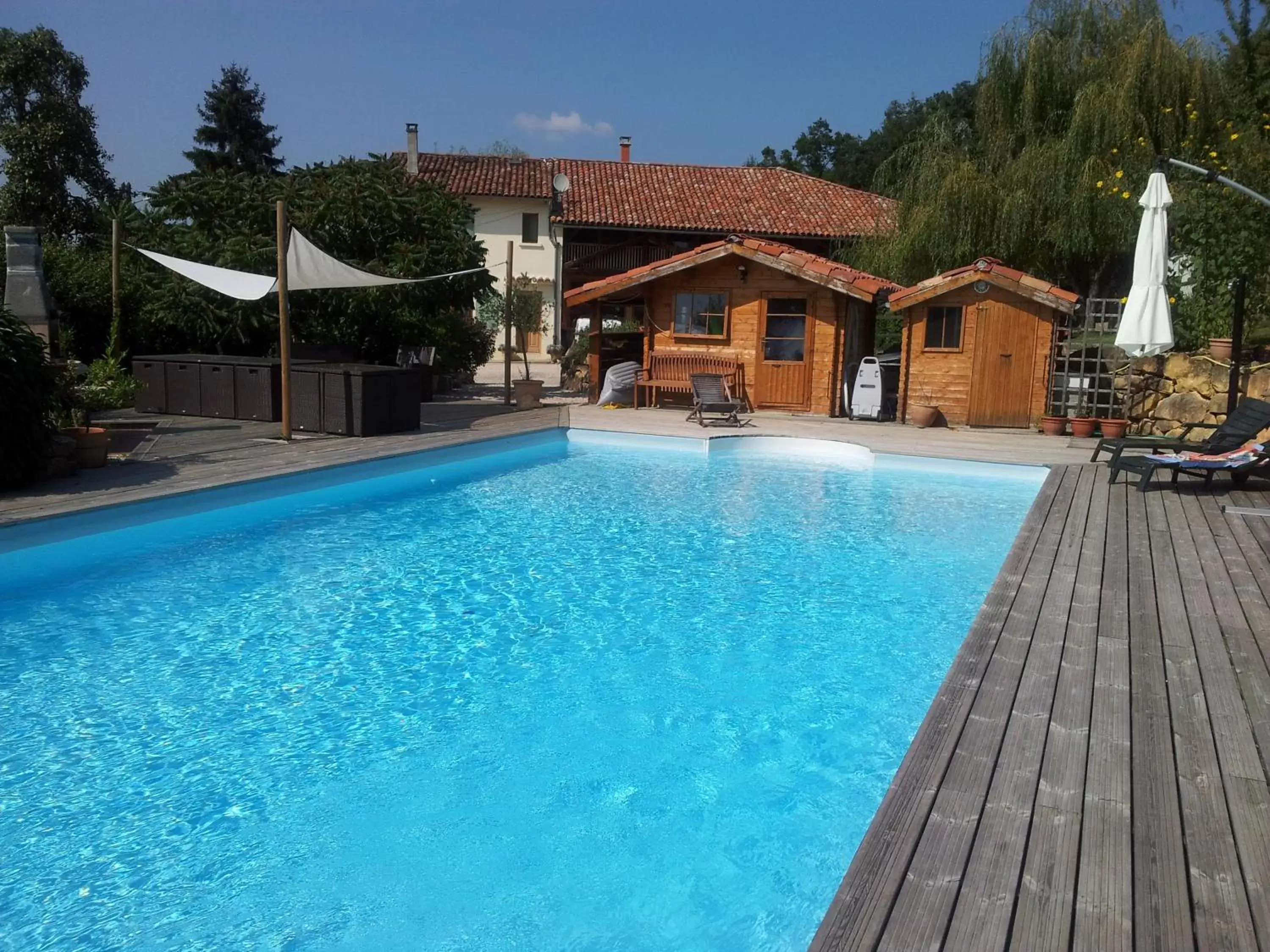 Swimming Pool in Chambres d'hôtes St Jacques Adults only