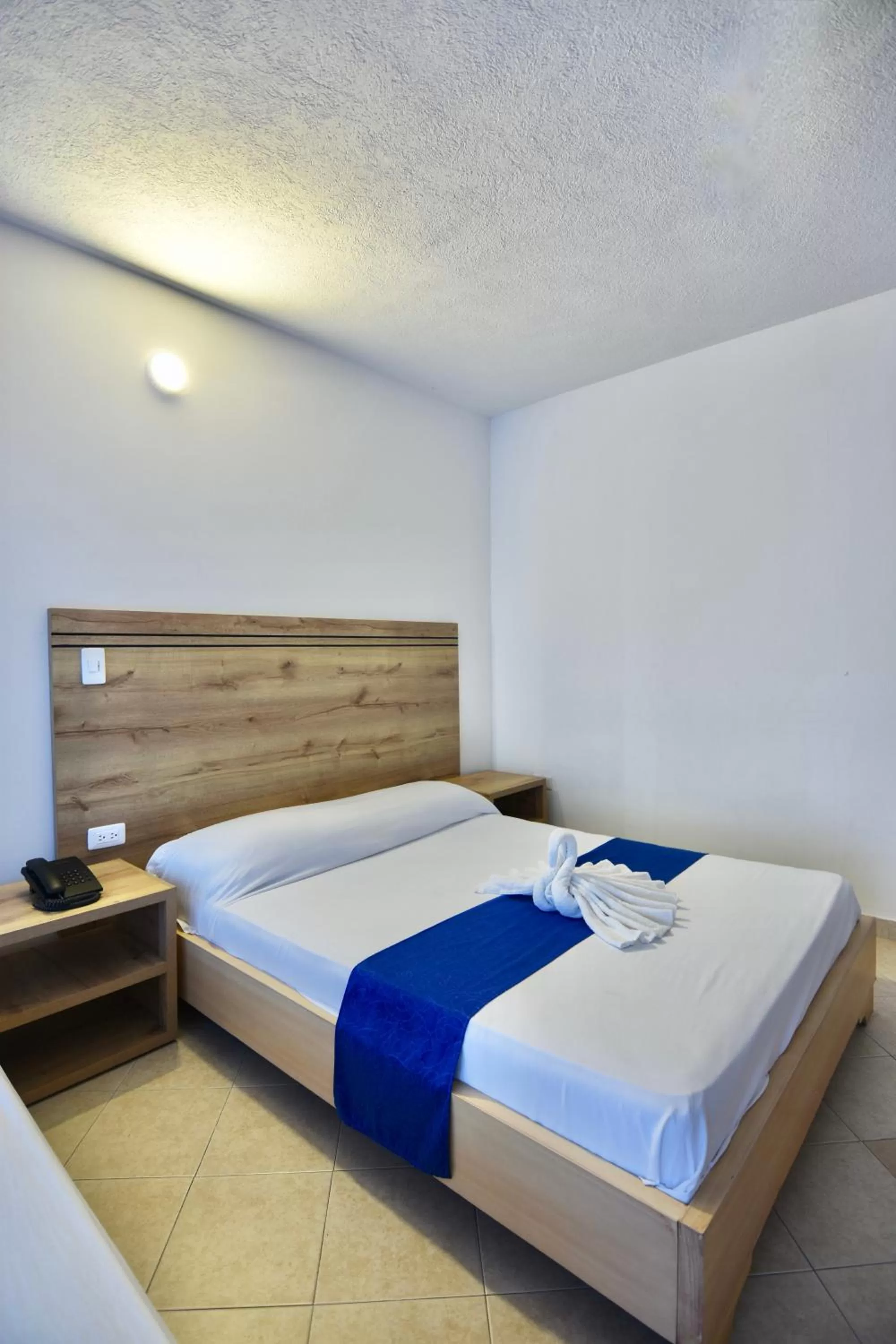 Decorative detail, Bed in Hotel Comercial