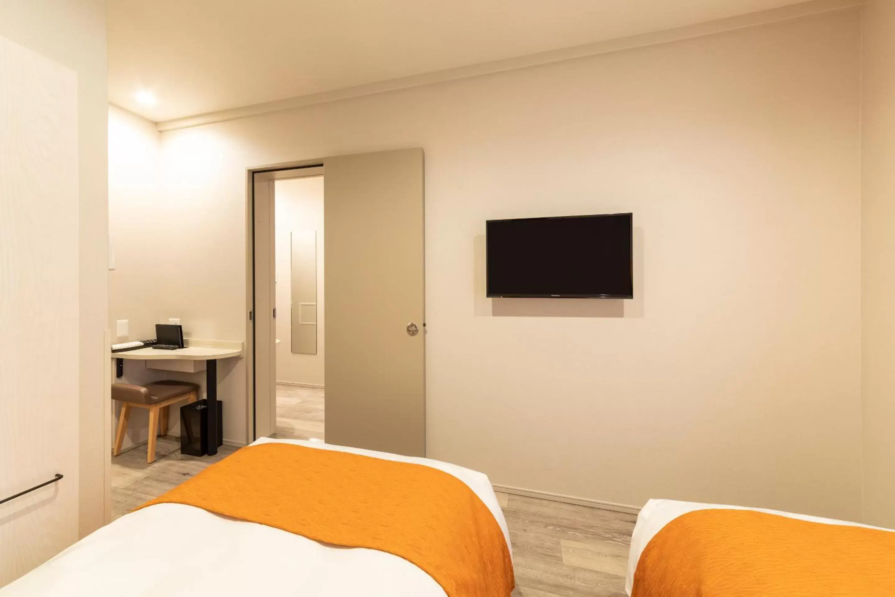 Photo of the whole room, Bed in SARASA HOTEL Dotonbori Photo of the whole room, Bed in SARASA HOTEL Dotonbori