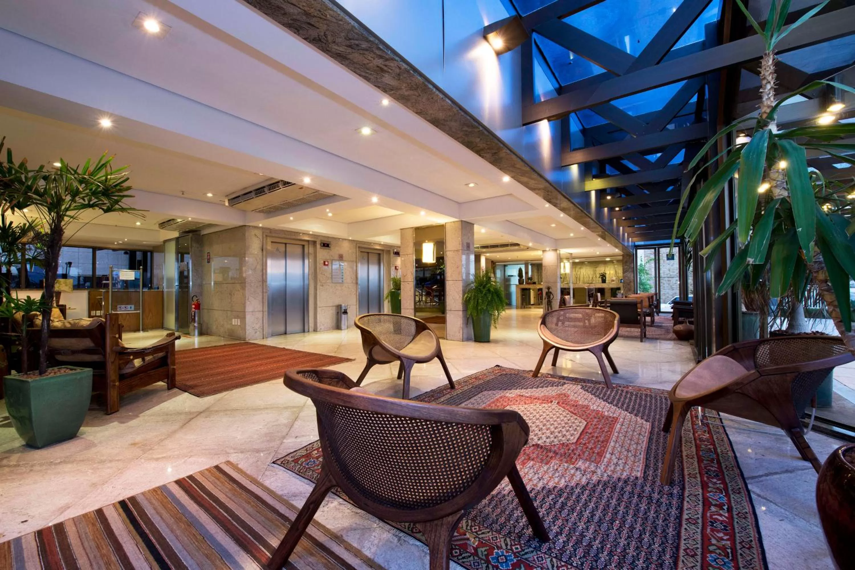 Lobby or reception in Magna Praia Hotel