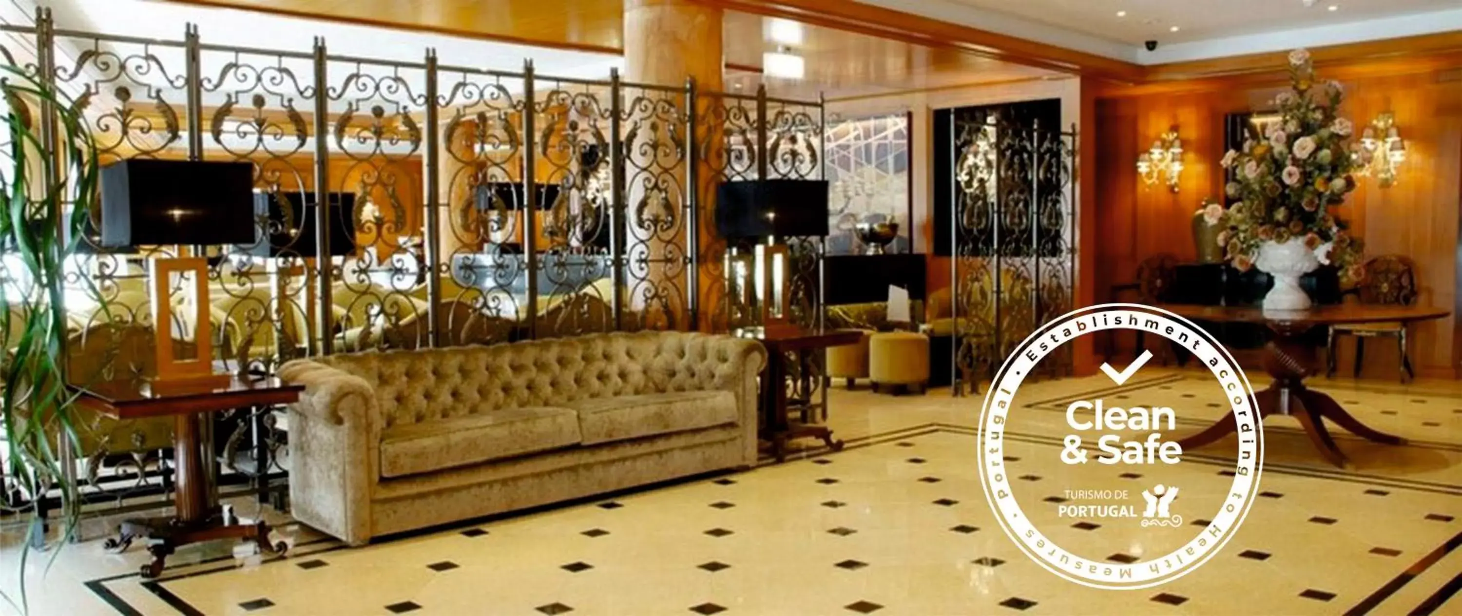 Lobby or reception in Hotel Moliceiro