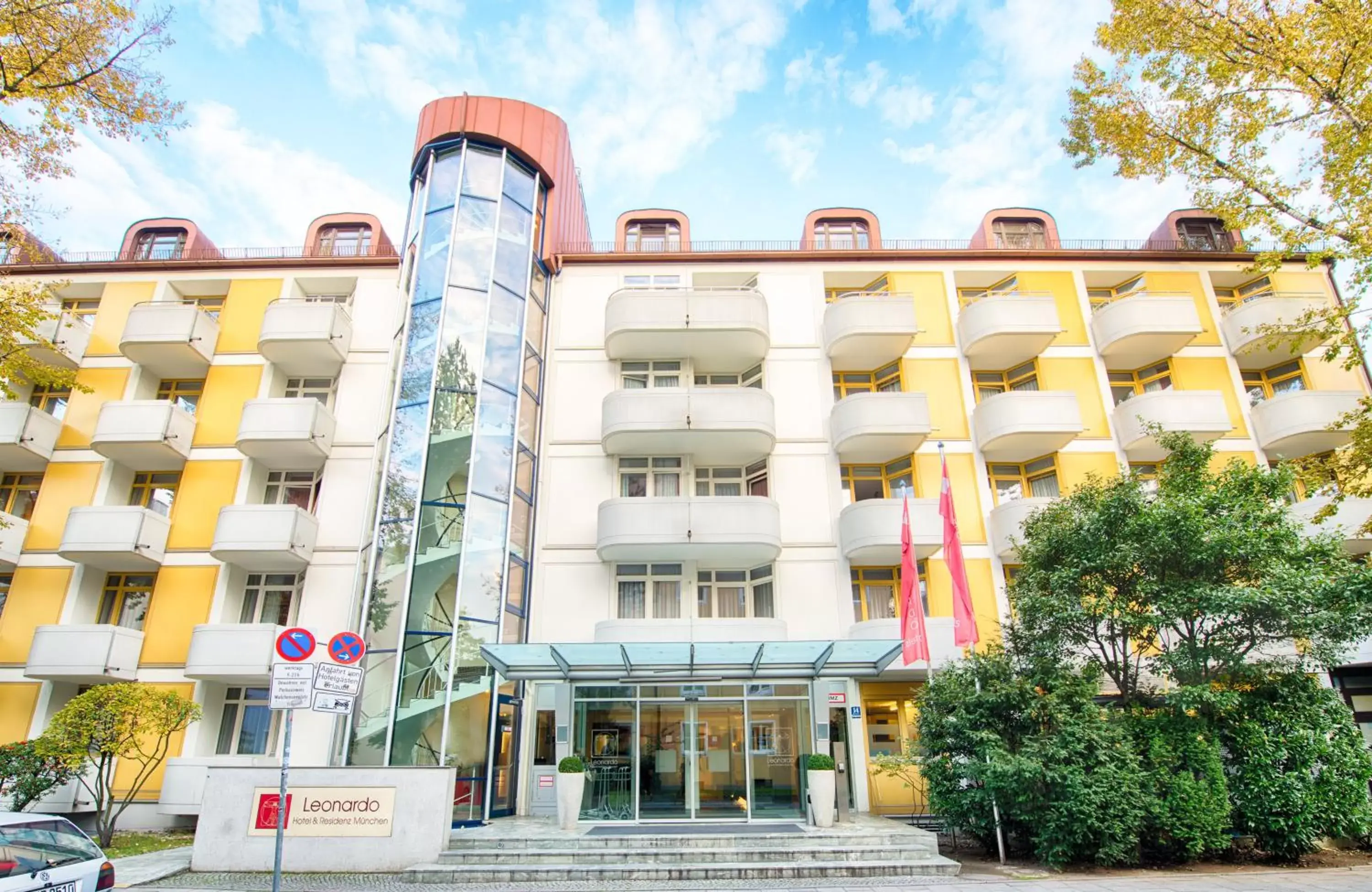 Property Building in Leonardo Hotel & Residenz München