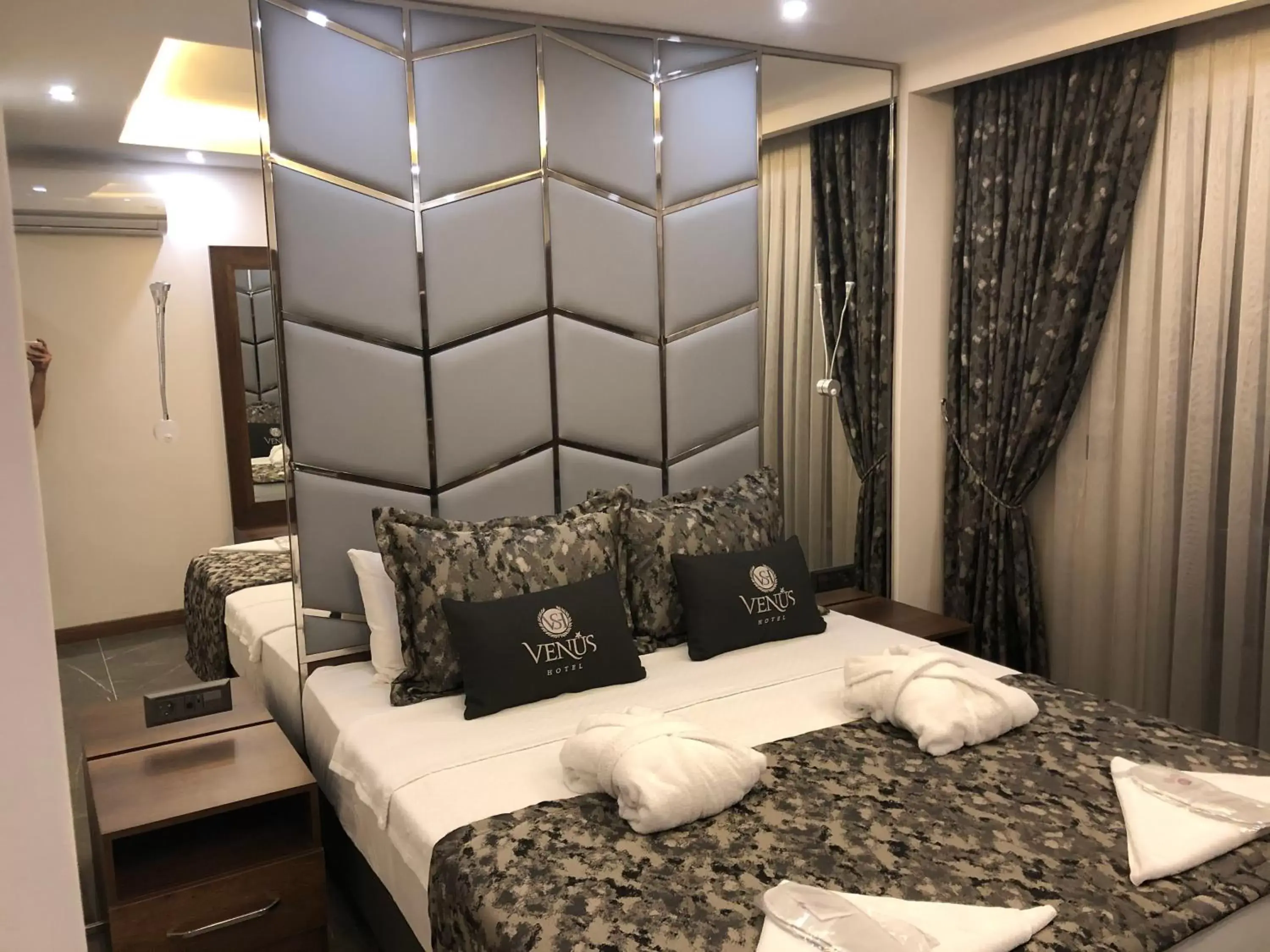 Bed in Venus Hotel