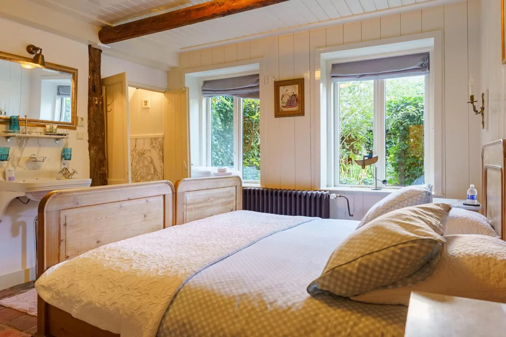 Bedroom, Bed in De Stadsboerderij