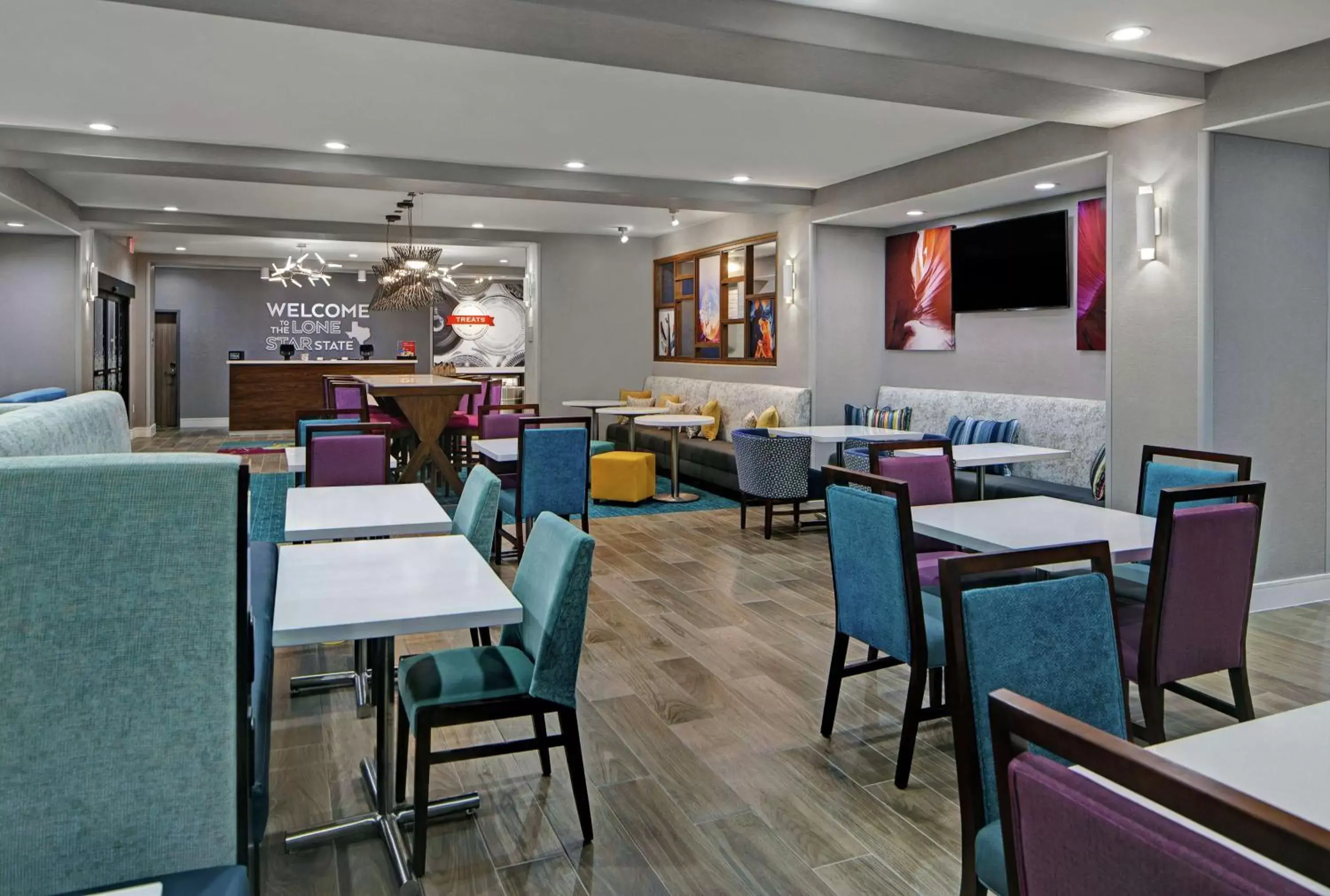 Lobby or reception in Hampton Inn Weslaco Lobby or reception in Hampton Inn Weslaco
