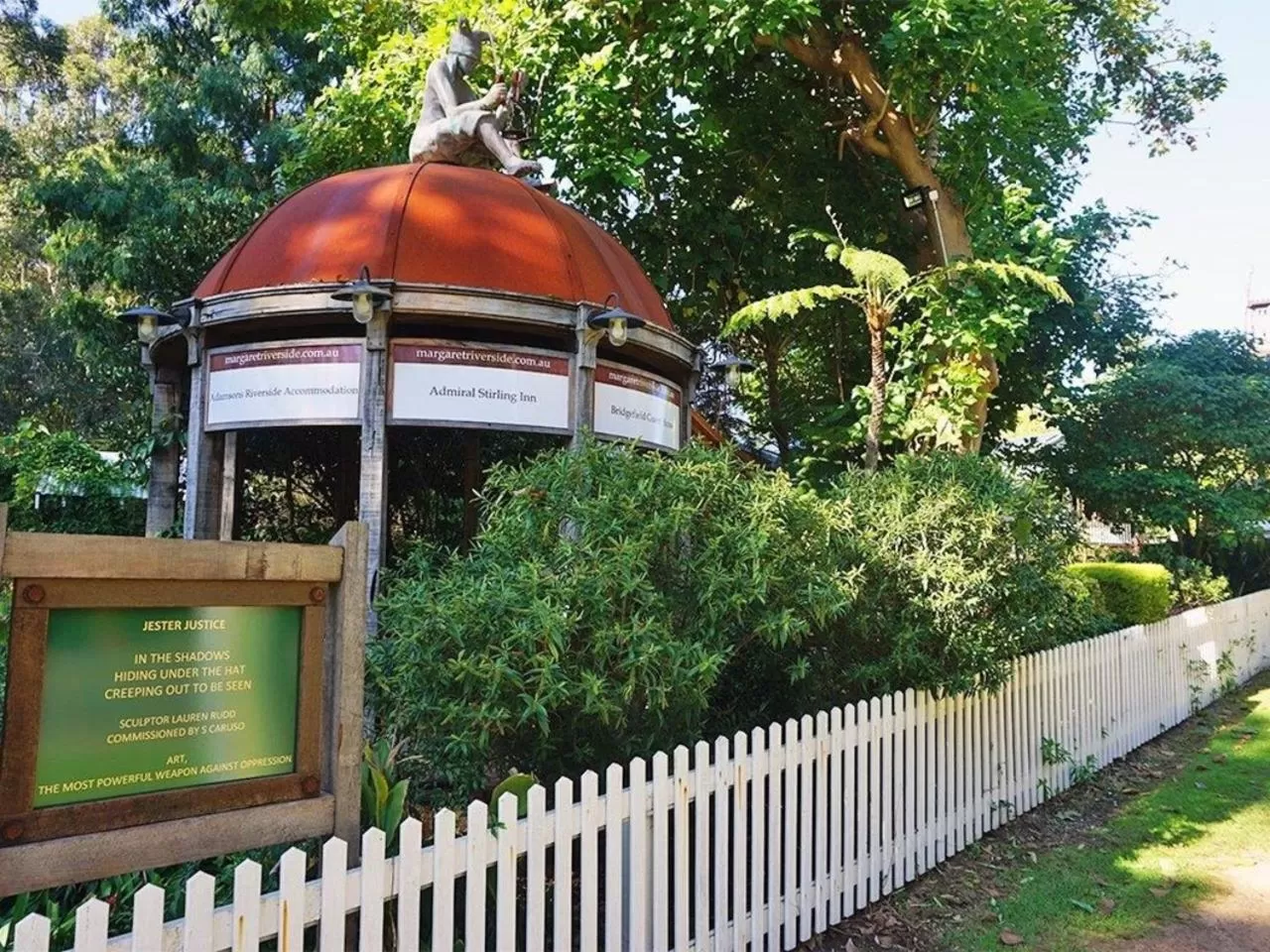 Property logo or sign in Adamsons Riverside Accommodation