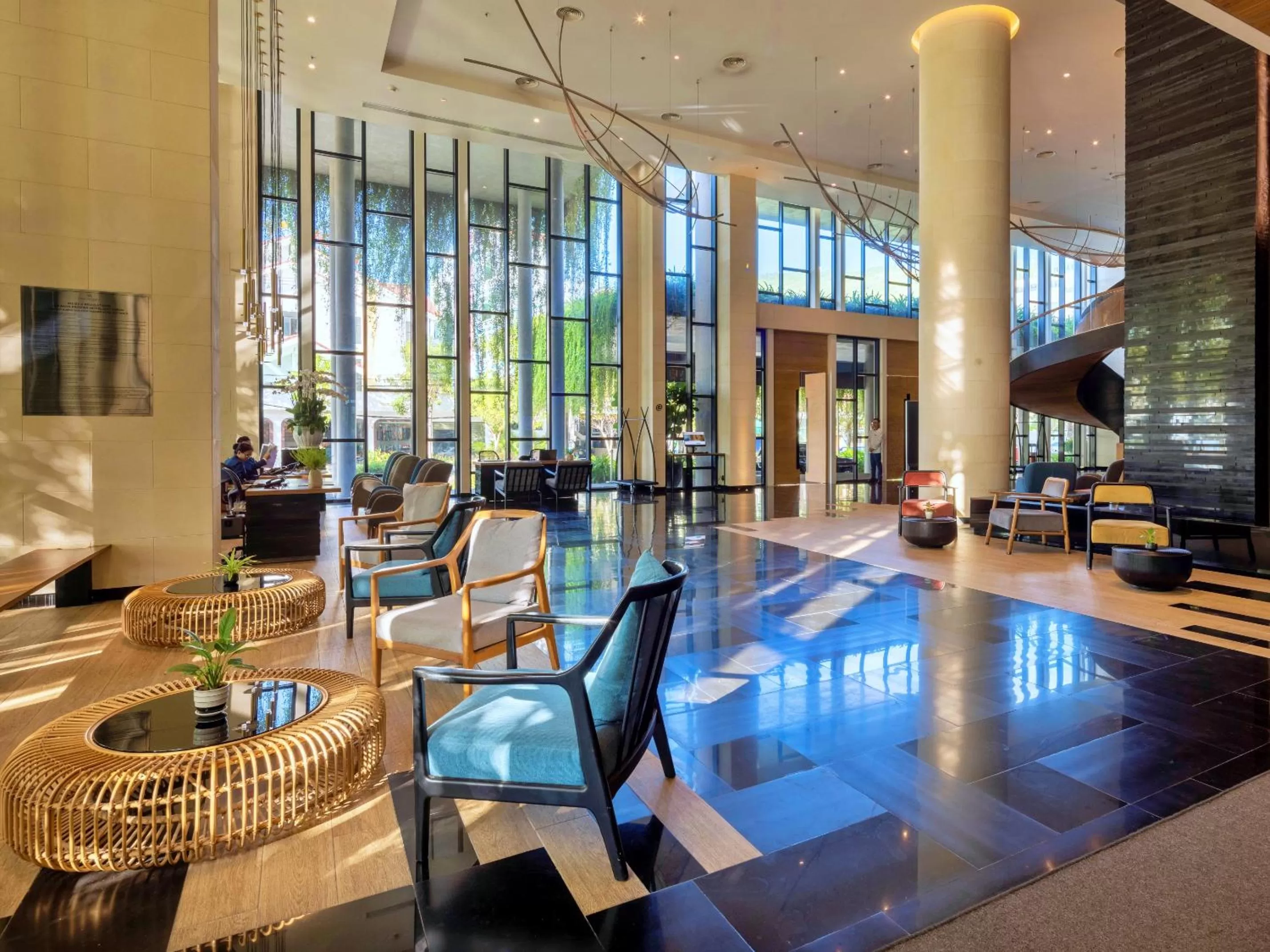Lobby or reception in Anya Premier Beachfront Hotel Quy Nhon