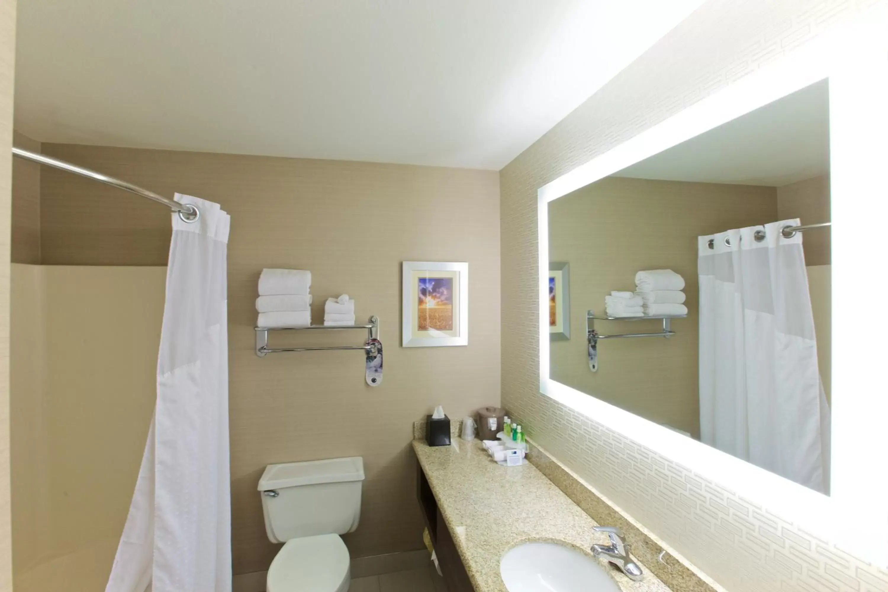 Photo of the whole room, Bathroom in Holiday Inn Express Fargo - West Acres, an IHG Hotel