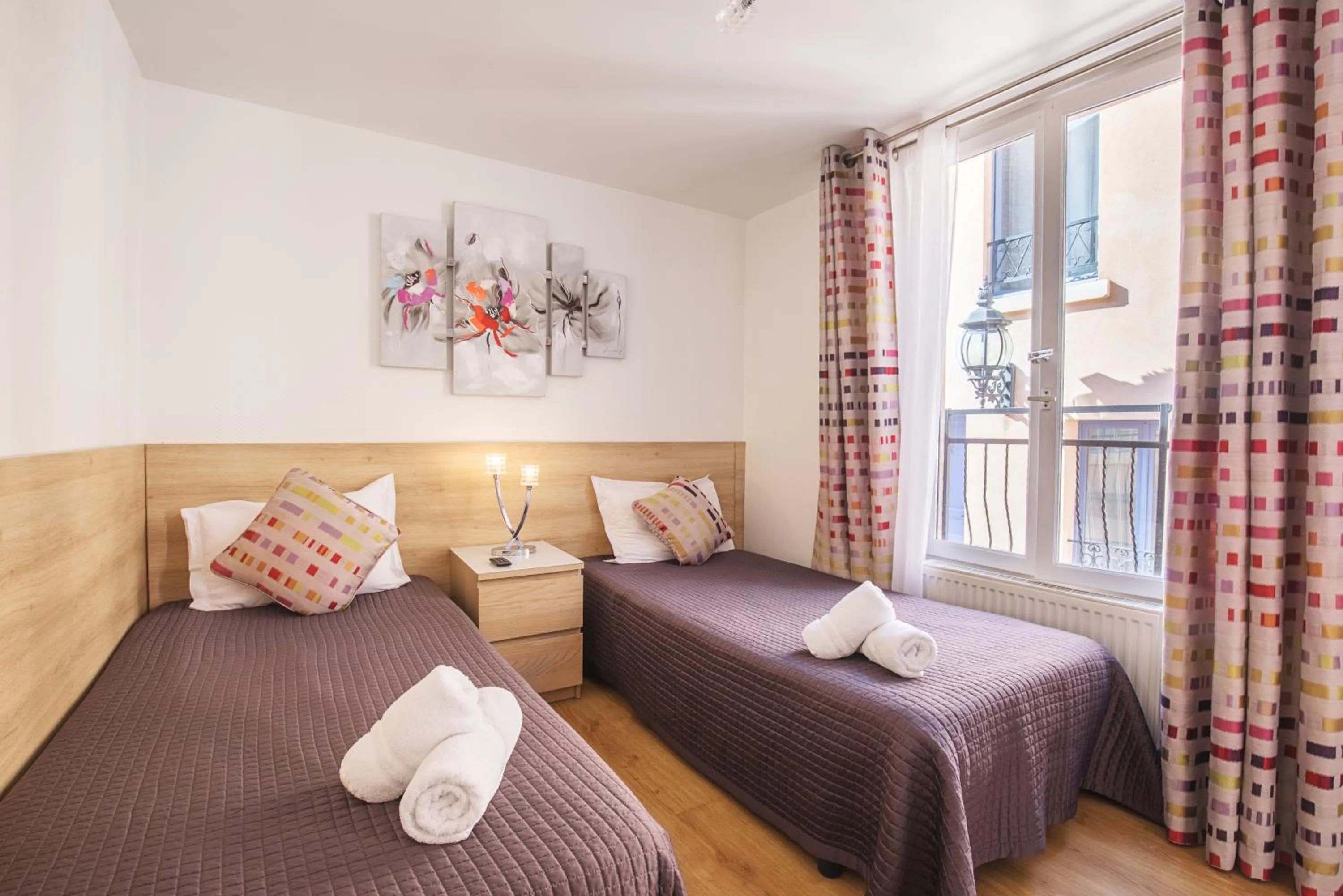 Bed in Hotel De L'Horloge