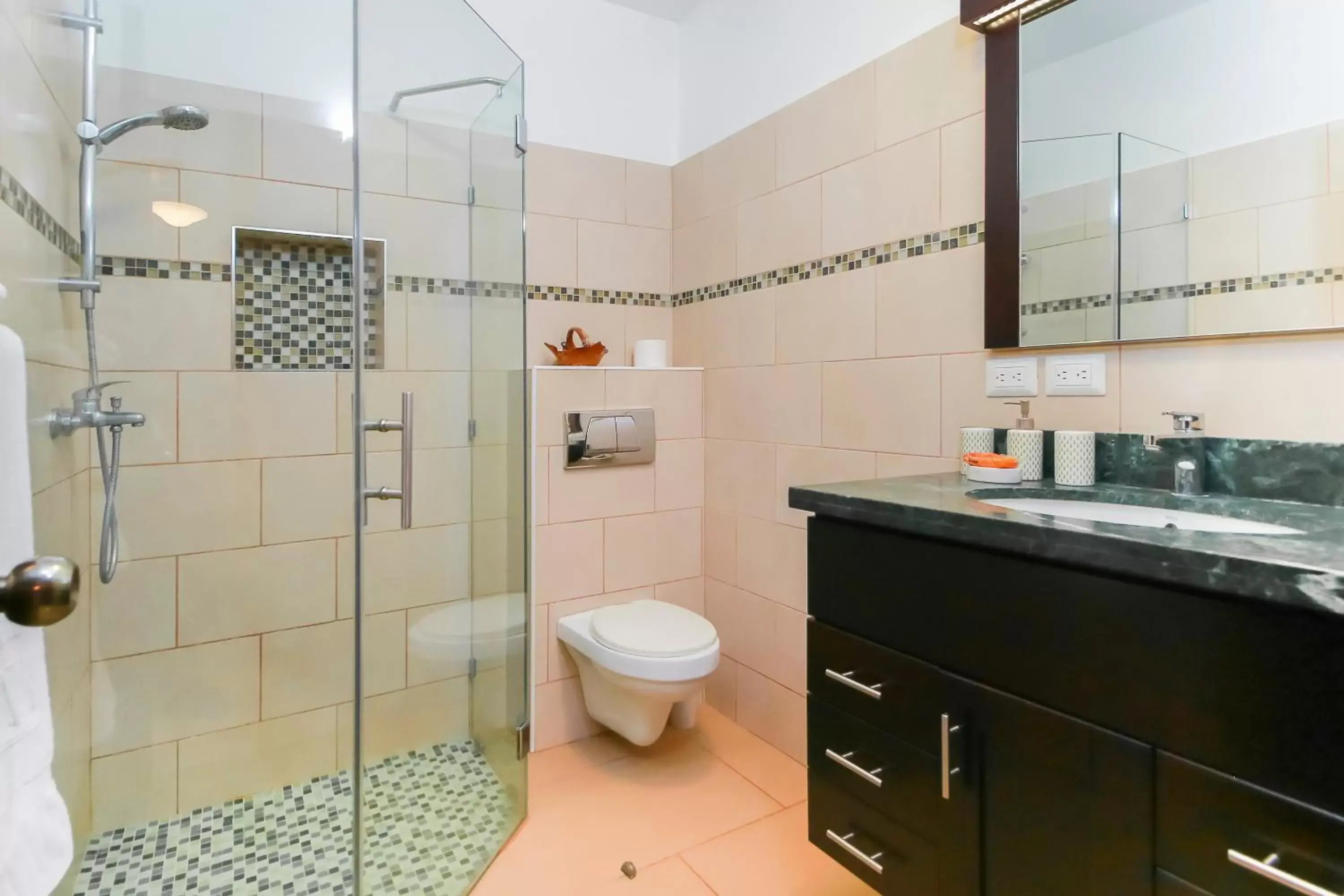 Bathroom in Cabarete Palm Beach Condos