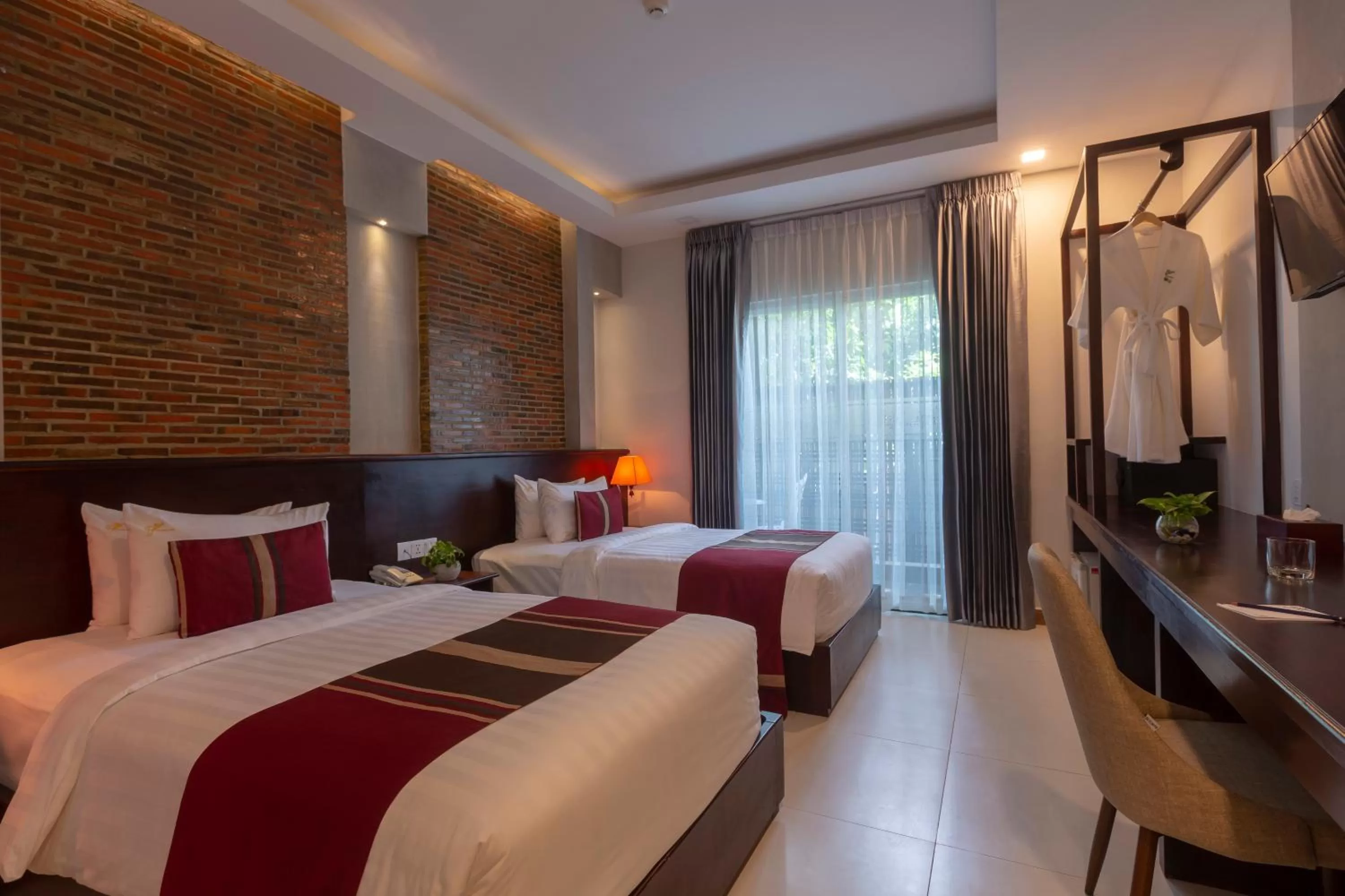 Bedroom in Sovanna Hotel