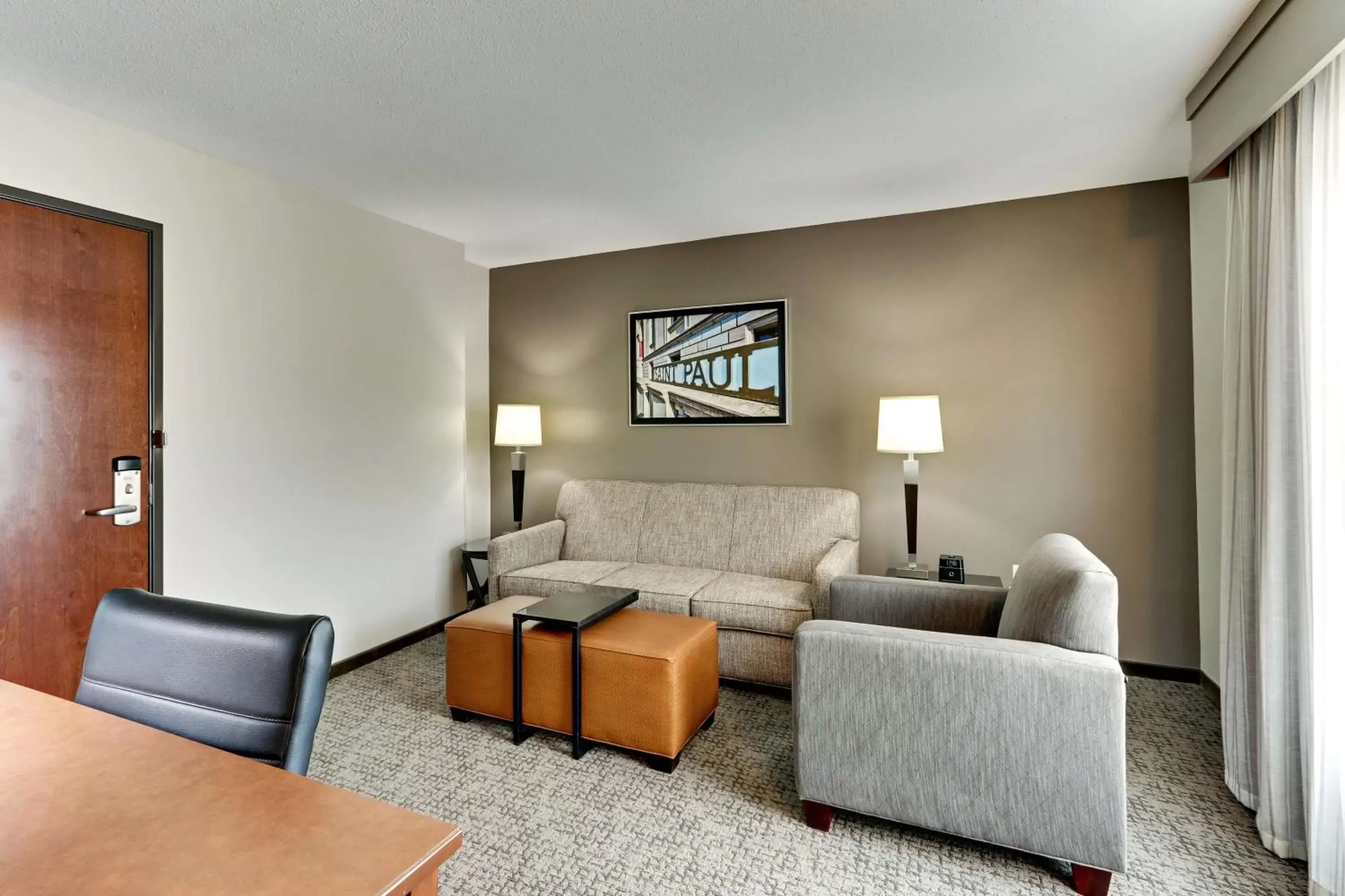 Bedroom, Seating Area in Drury Plaza Hotel St. Paul Downtown