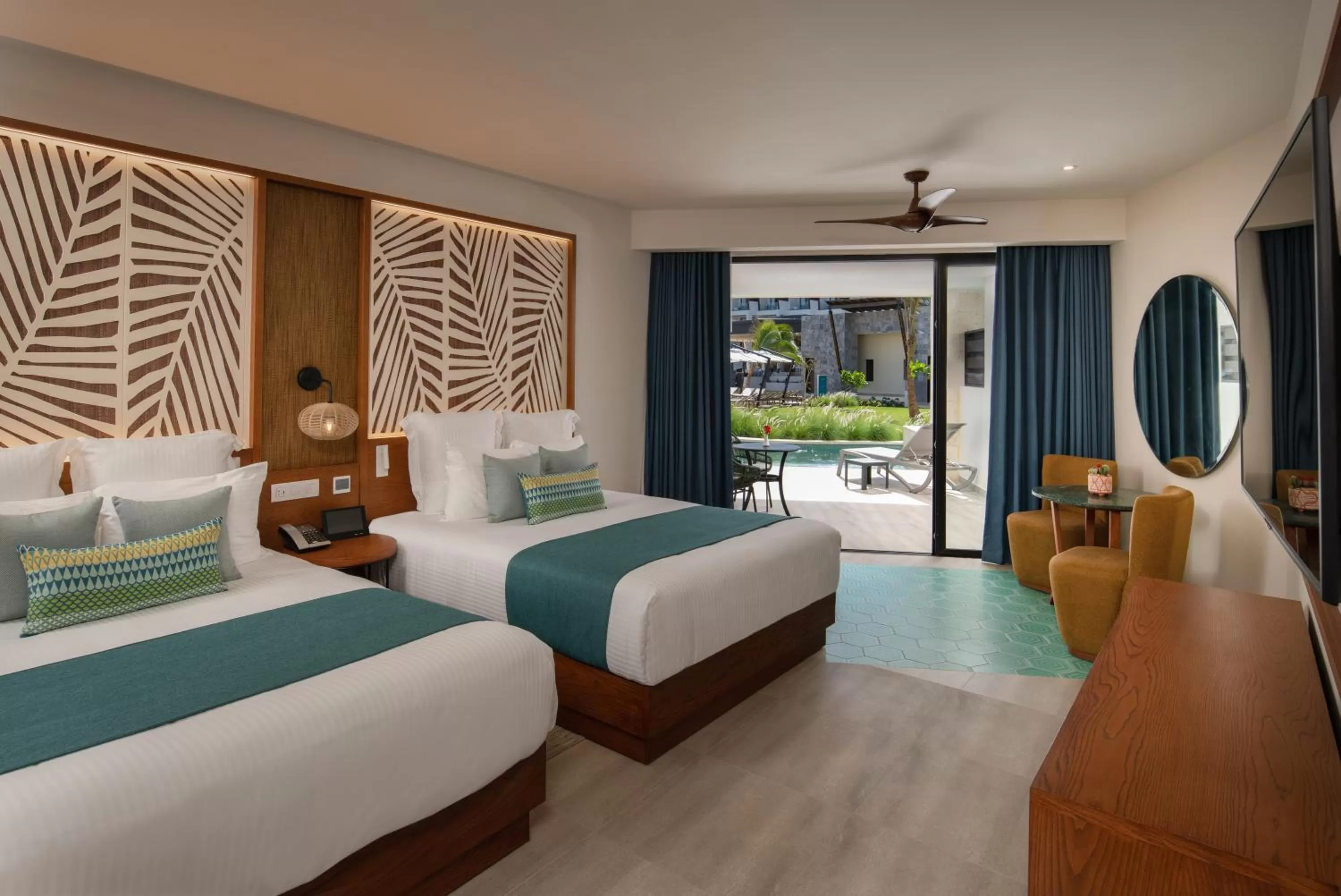 Bedroom, Bed in Dreams Macao Beach Punta Cana - All Inclusive