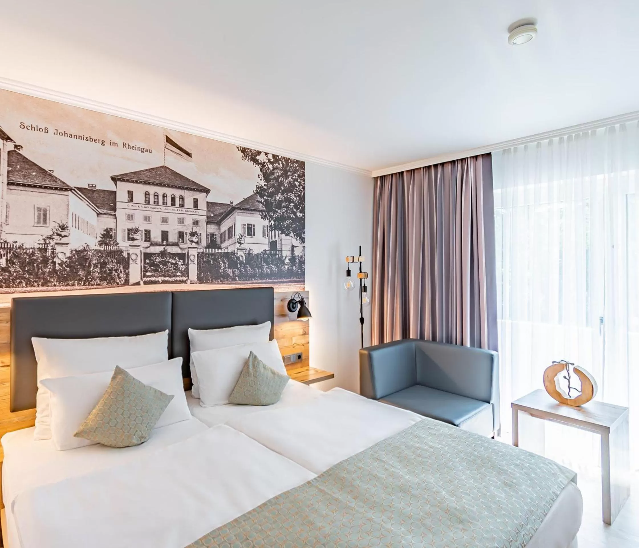 Photo of the whole room, Bed in Parkhotel Sonnenberg