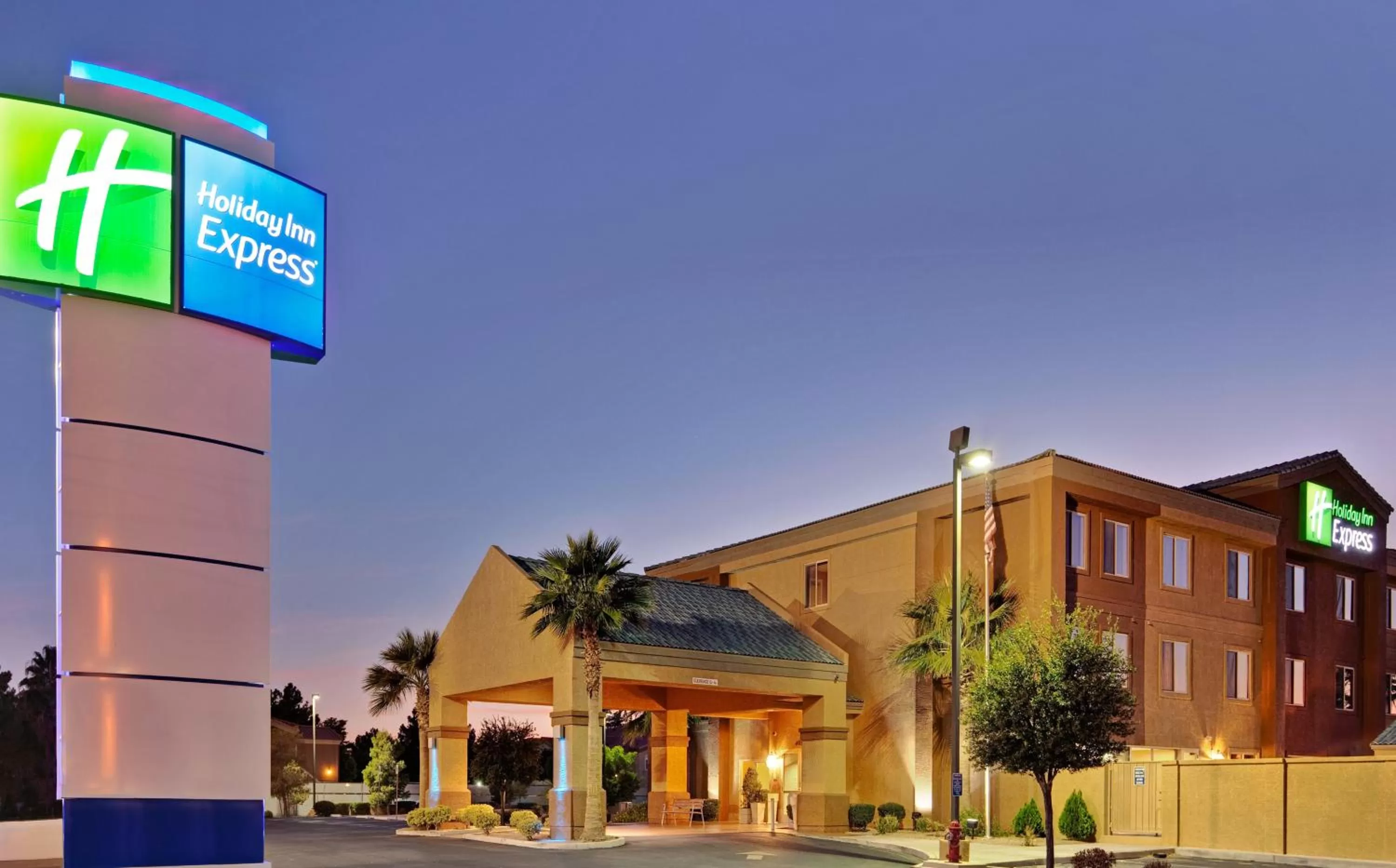Property building in Holiday Inn Express Las Vegas-Nellis by IHG