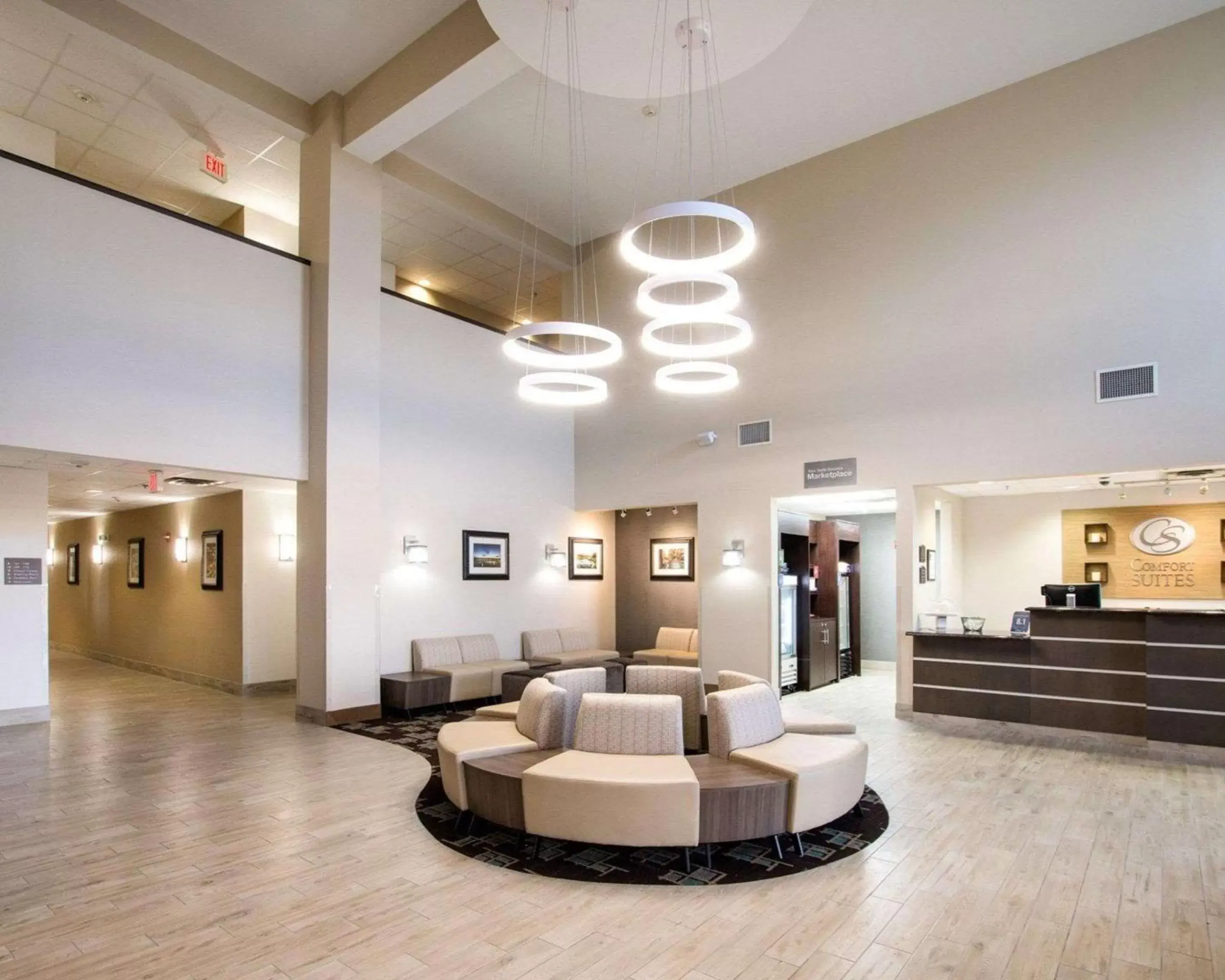 Lobby or reception in Comfort Suites San Angelo near University