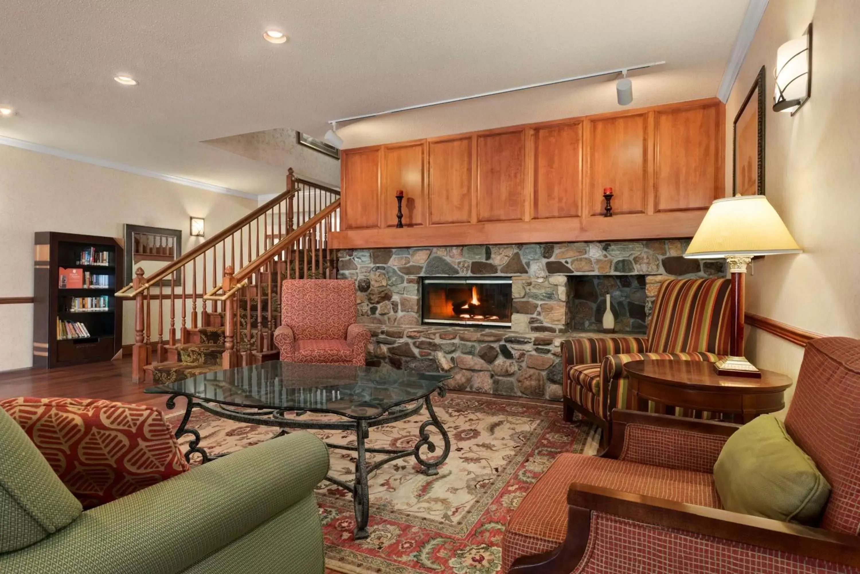 Lobby or reception, Seating Area in Country Inn & Suites by Radisson, Stevens Point, WI