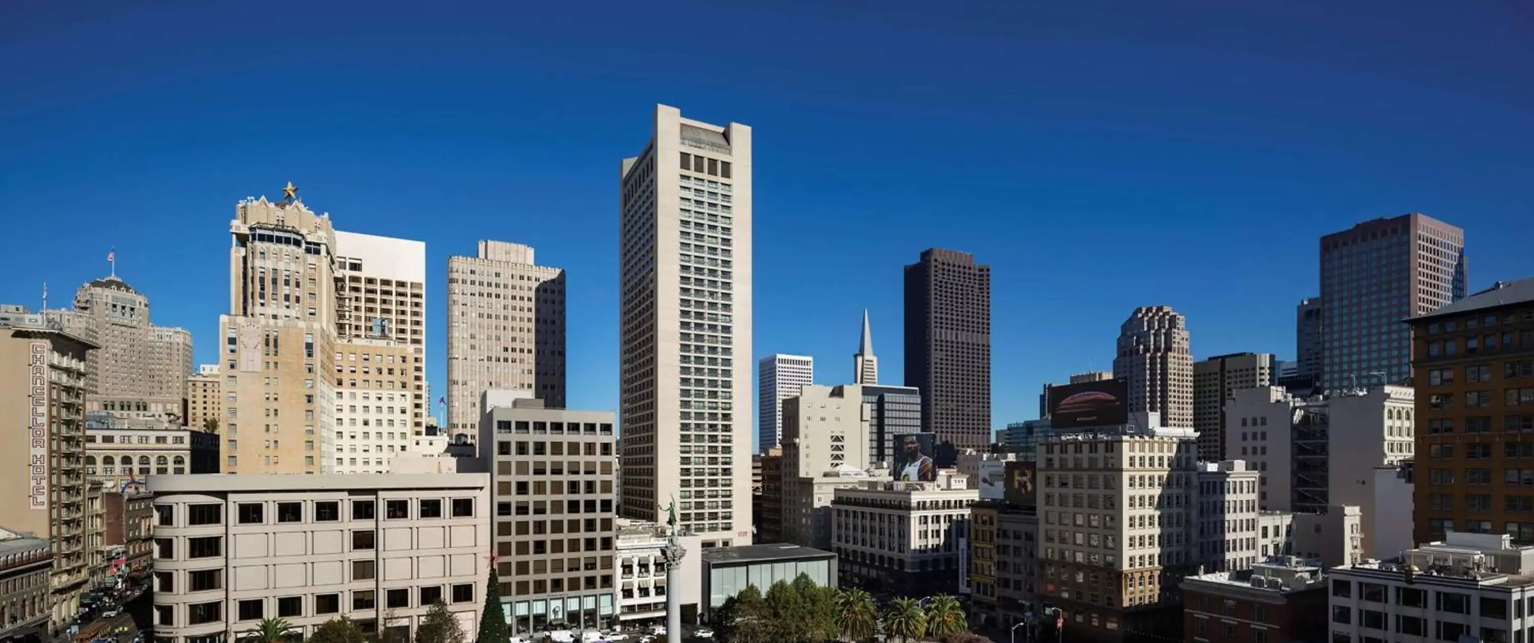 Property building in Grand Hyatt San Francisco Union Square