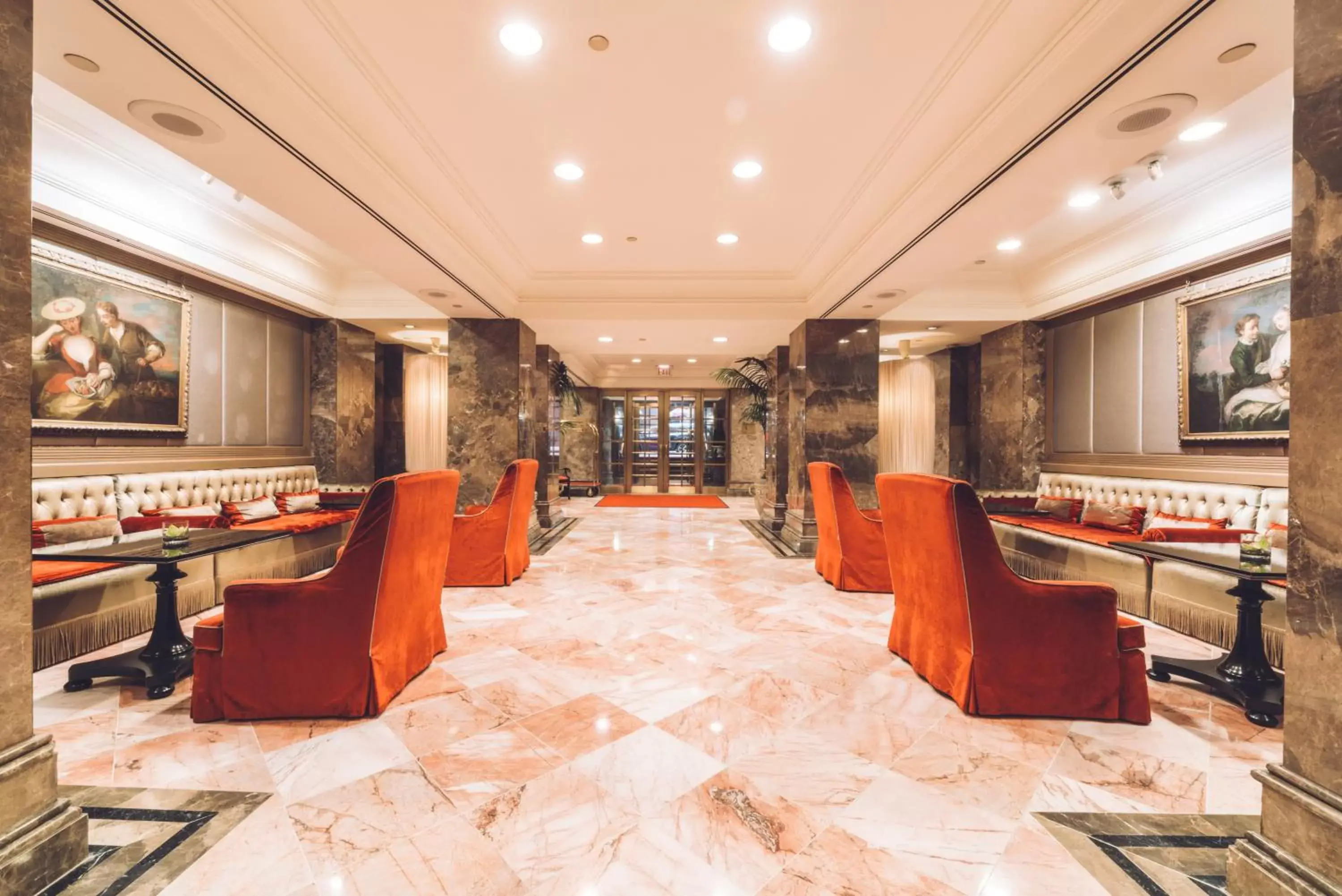 Lobby or reception in Michelangelo Hotel